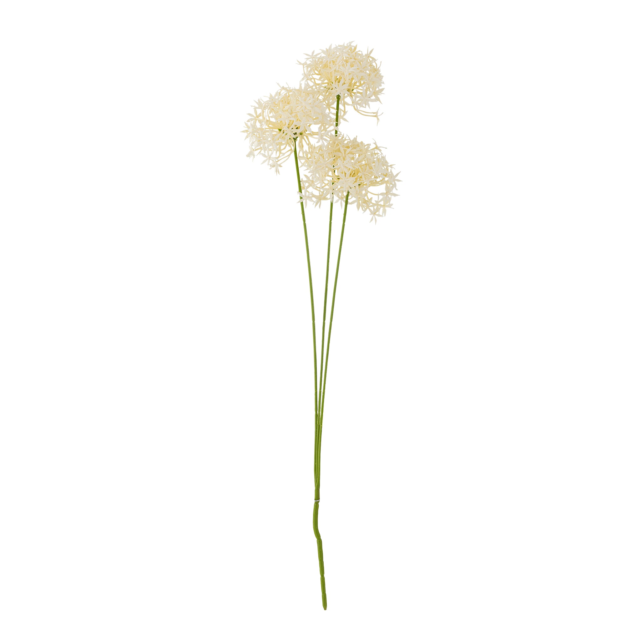 Artificial Allium Stem - White