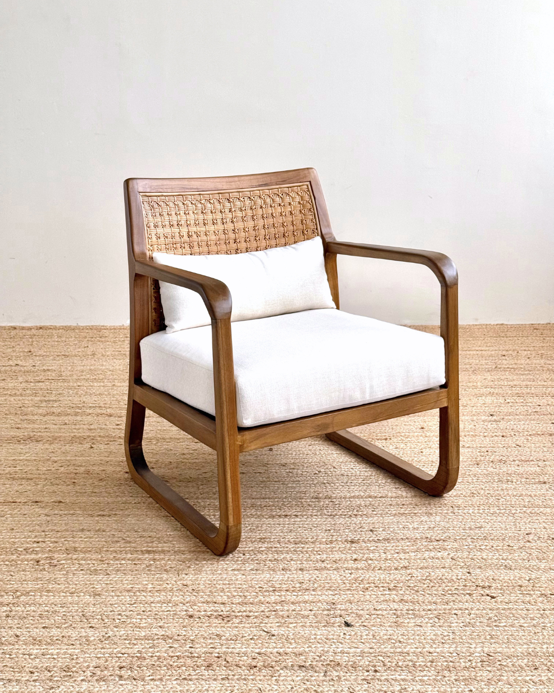 Aden Lounge Chair - Natural