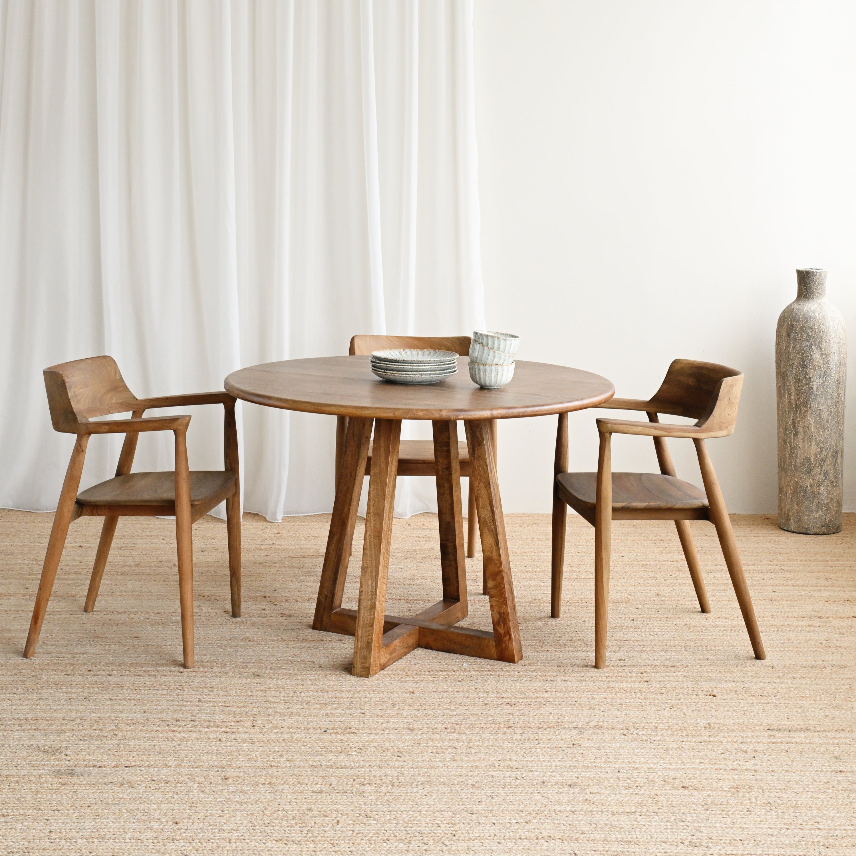 Amann Round Dining Table