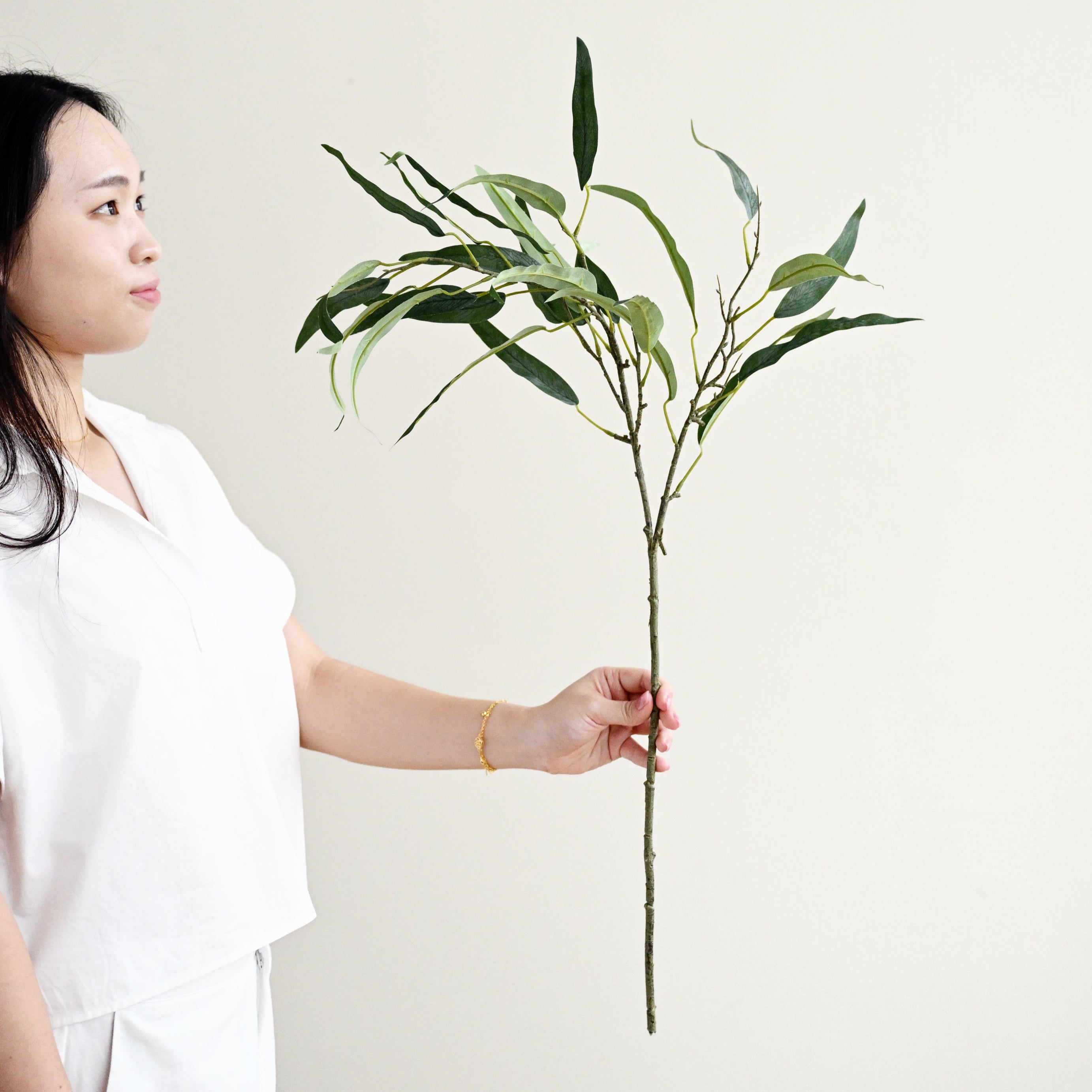 Artificial Eucalyptus Stem - Green 1