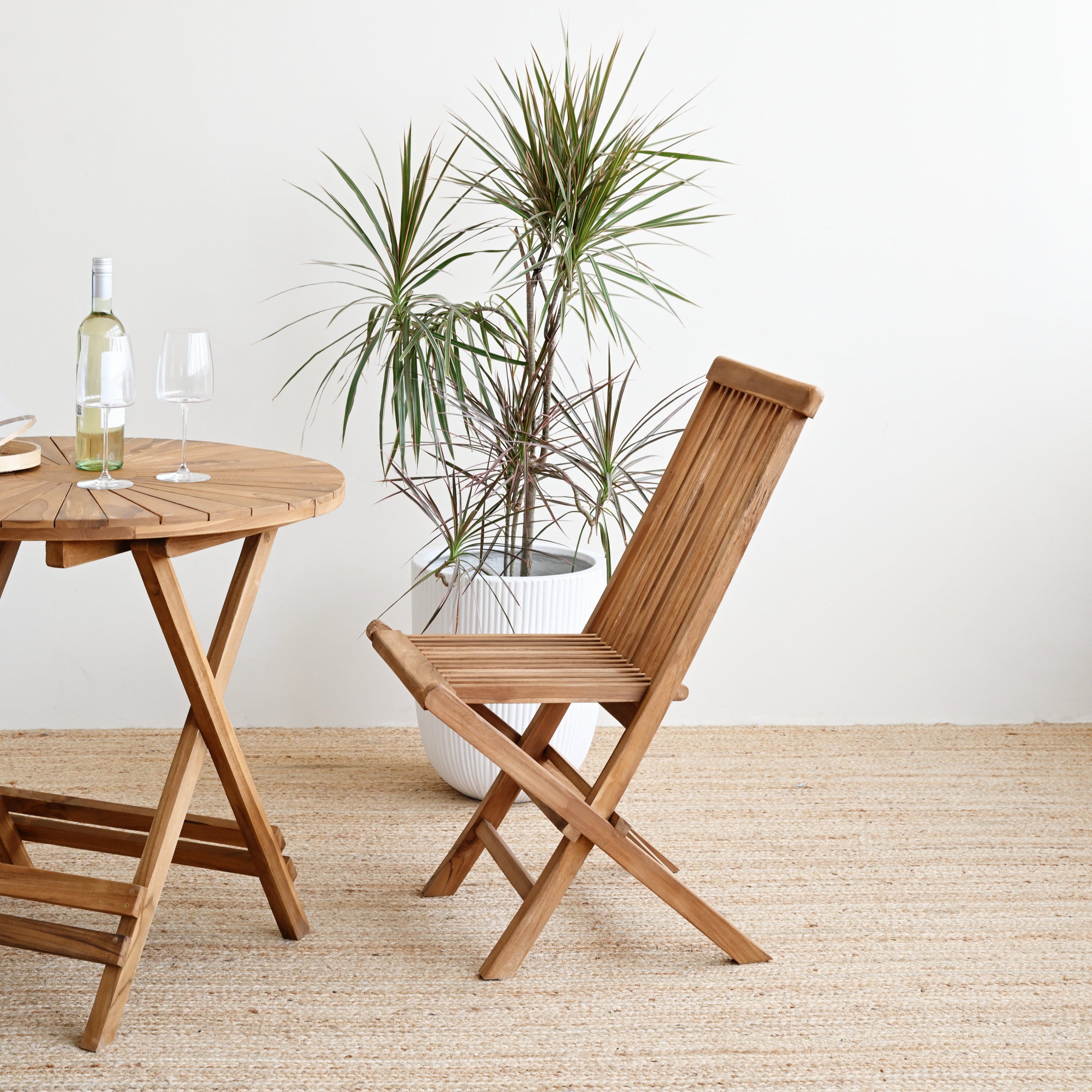 Aruna Teak Folding Chair