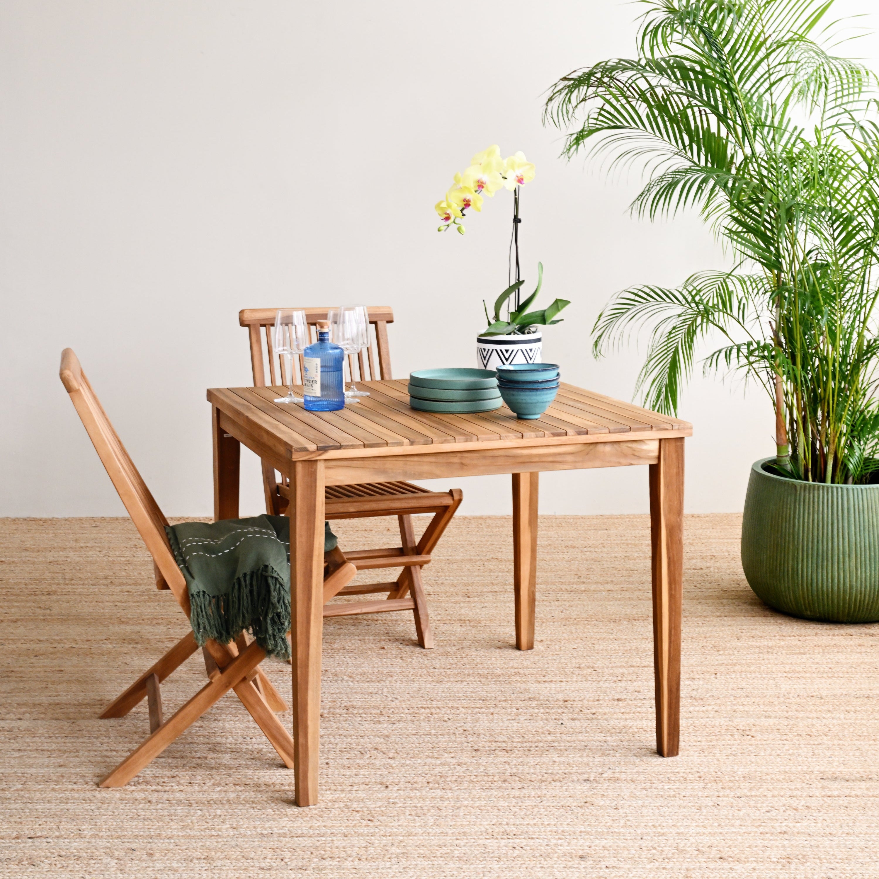 Aruna Teak Folding Chair 10