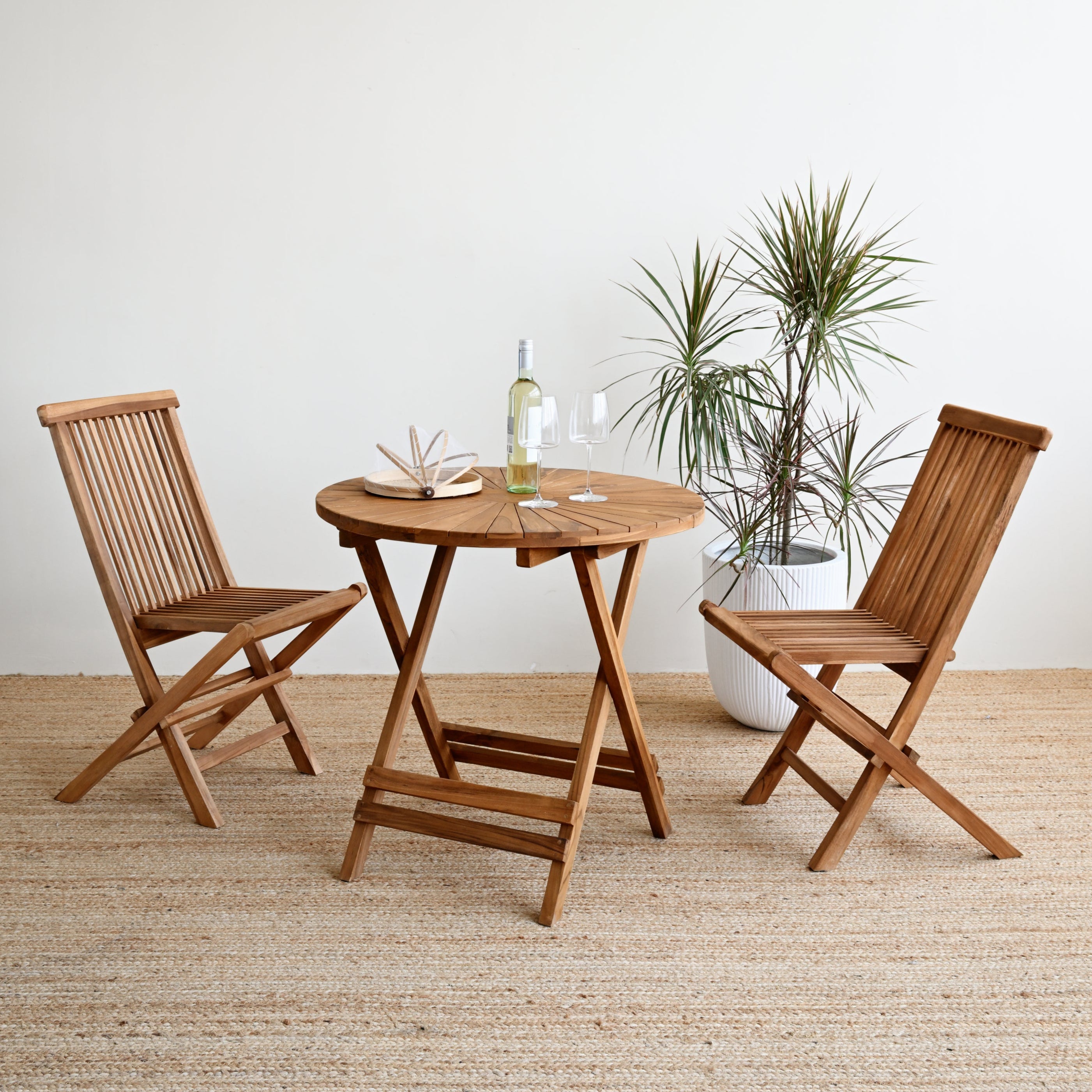 Aruna Teak Folding Chair 4