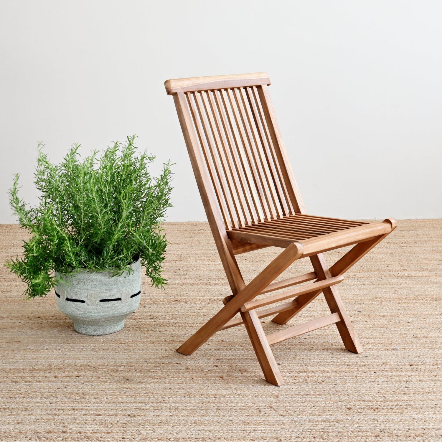 Aruna Teak Folding Chair 5