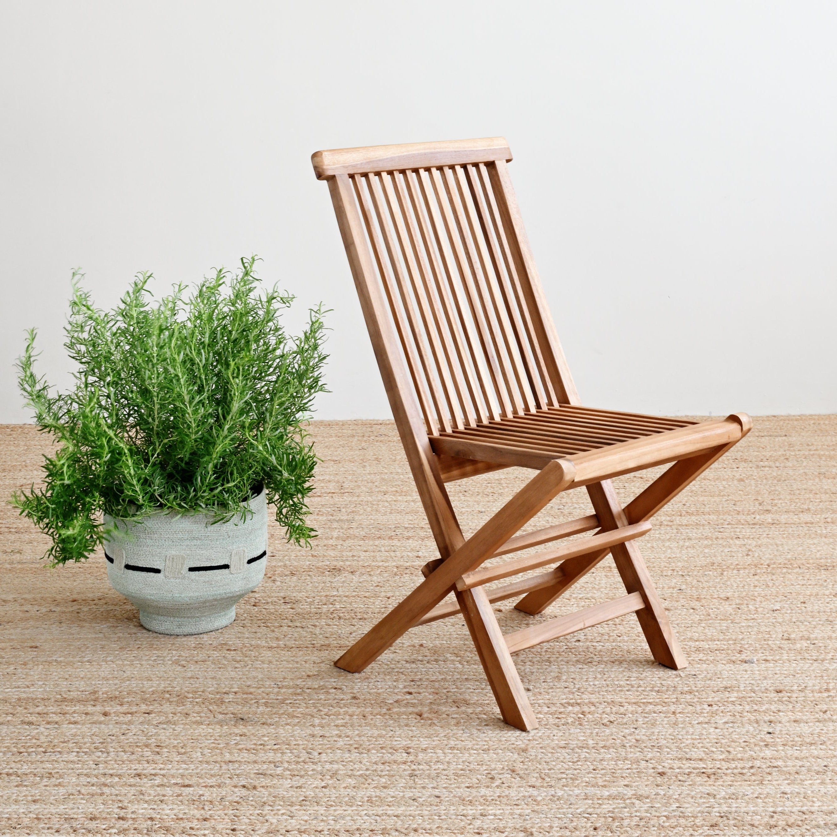 Aruna Teak Folding Chair 5