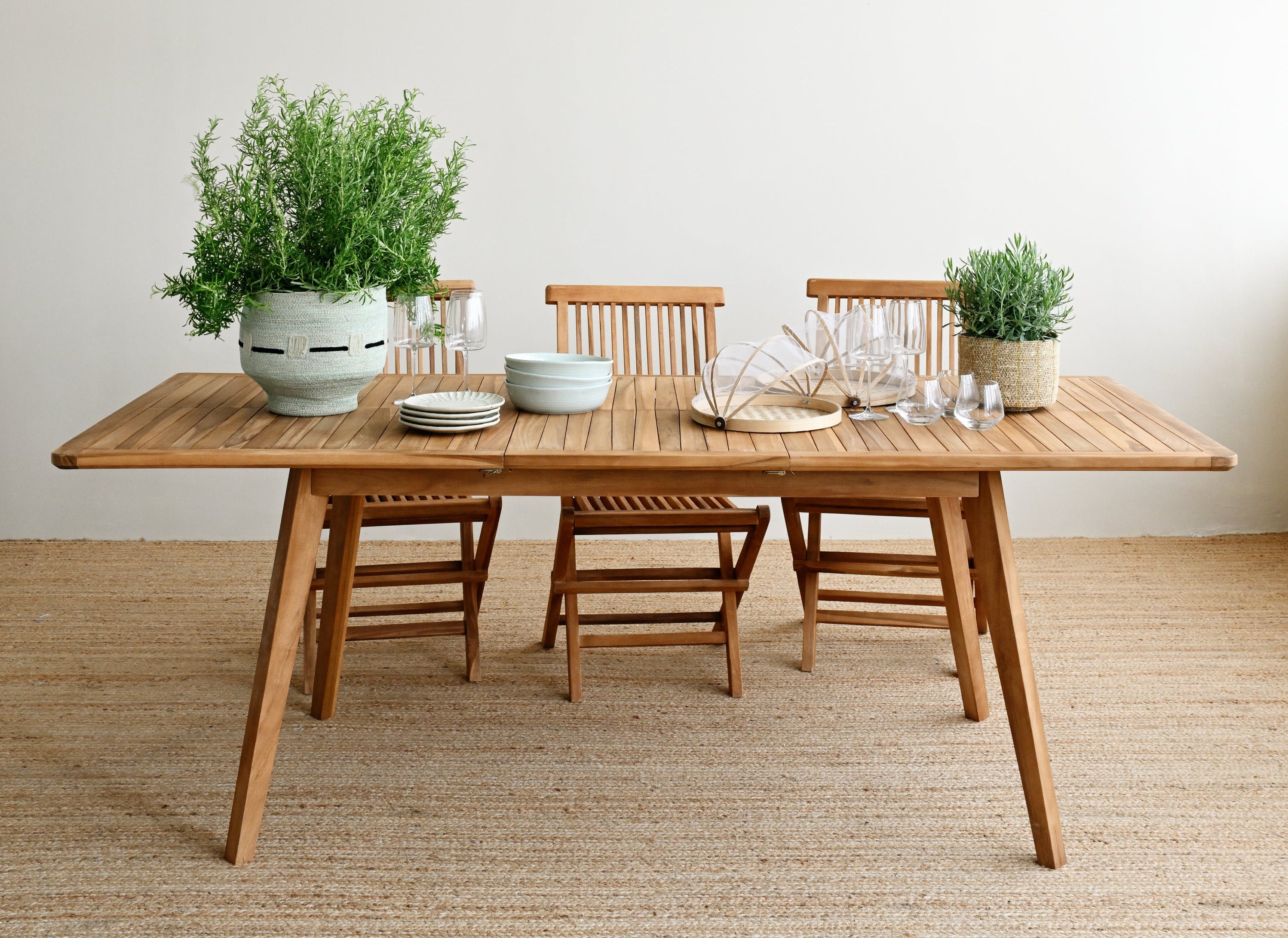 Aruna Teak Folding Chair 8