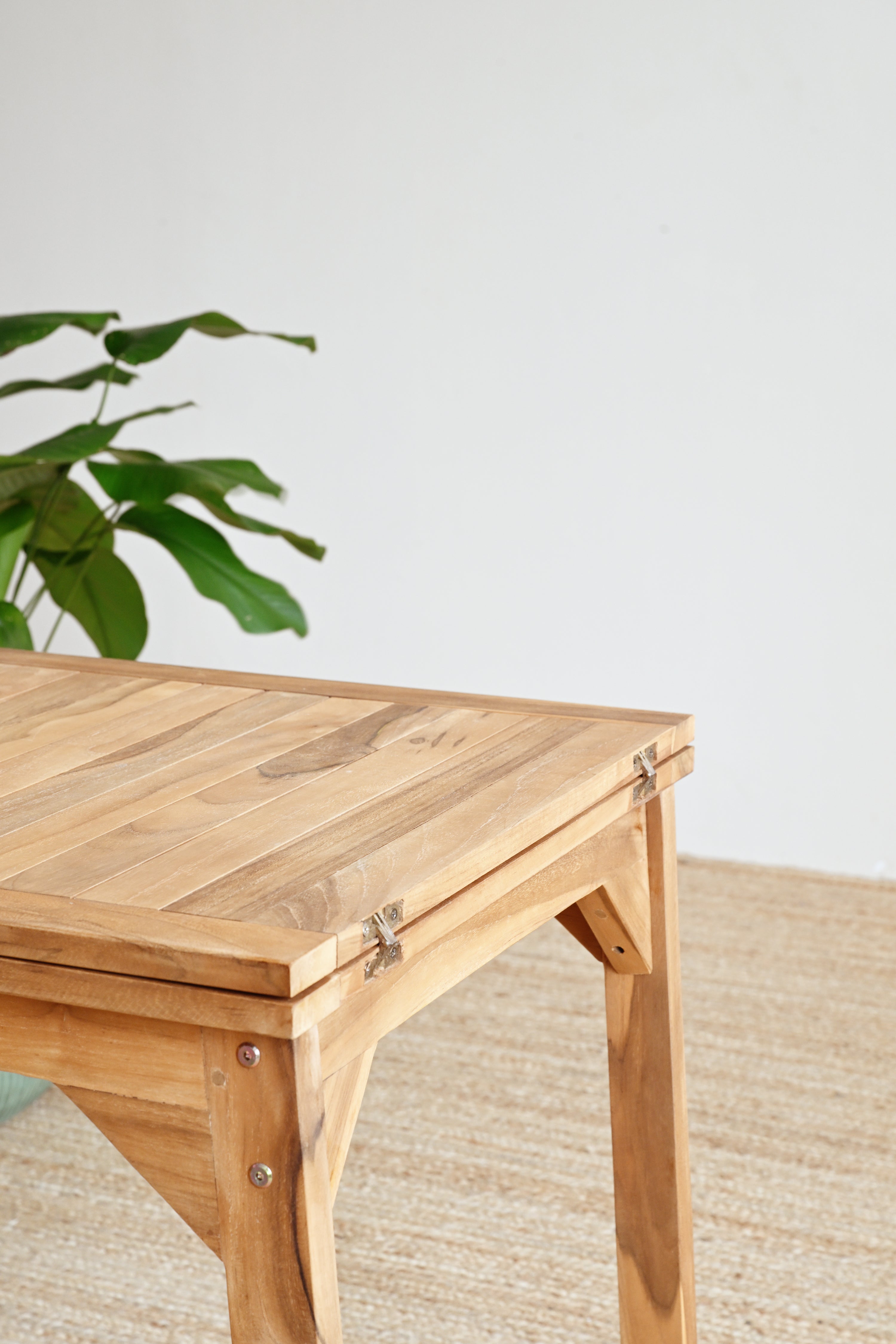 Balige Extendable Teak Dining Table 10