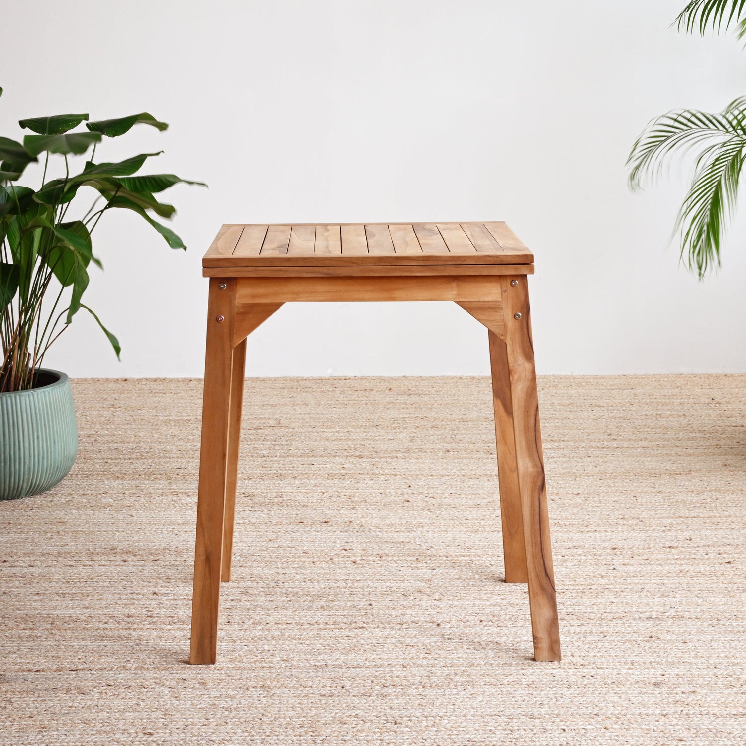 Balige Extendable Teak Dining Table 12