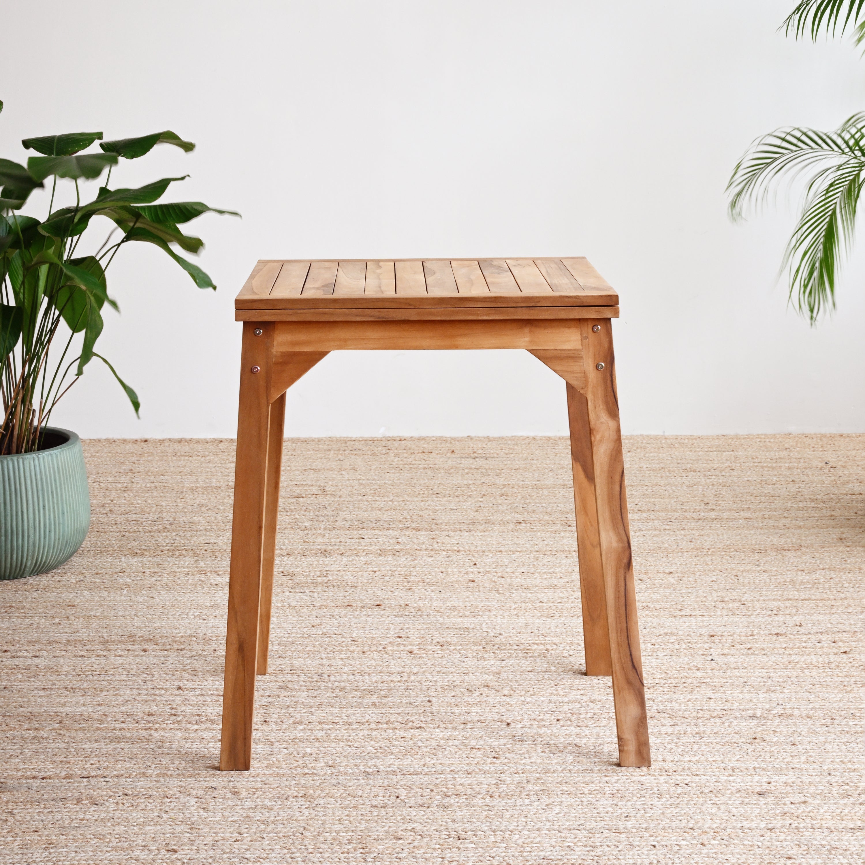 Balige Extendable Teak Dining Table 12