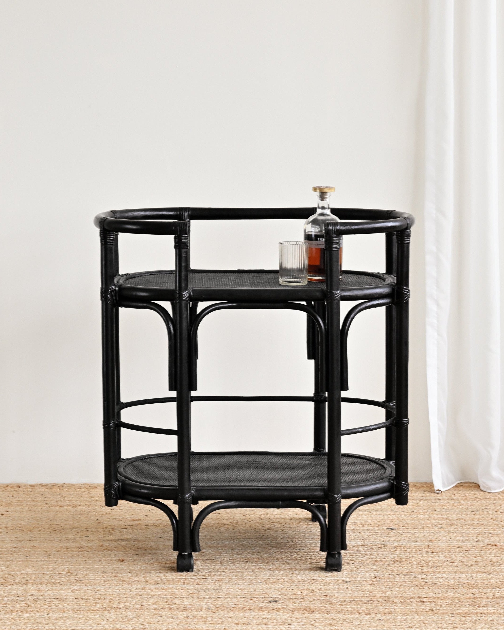 Black Bungalow Bar Cart 4