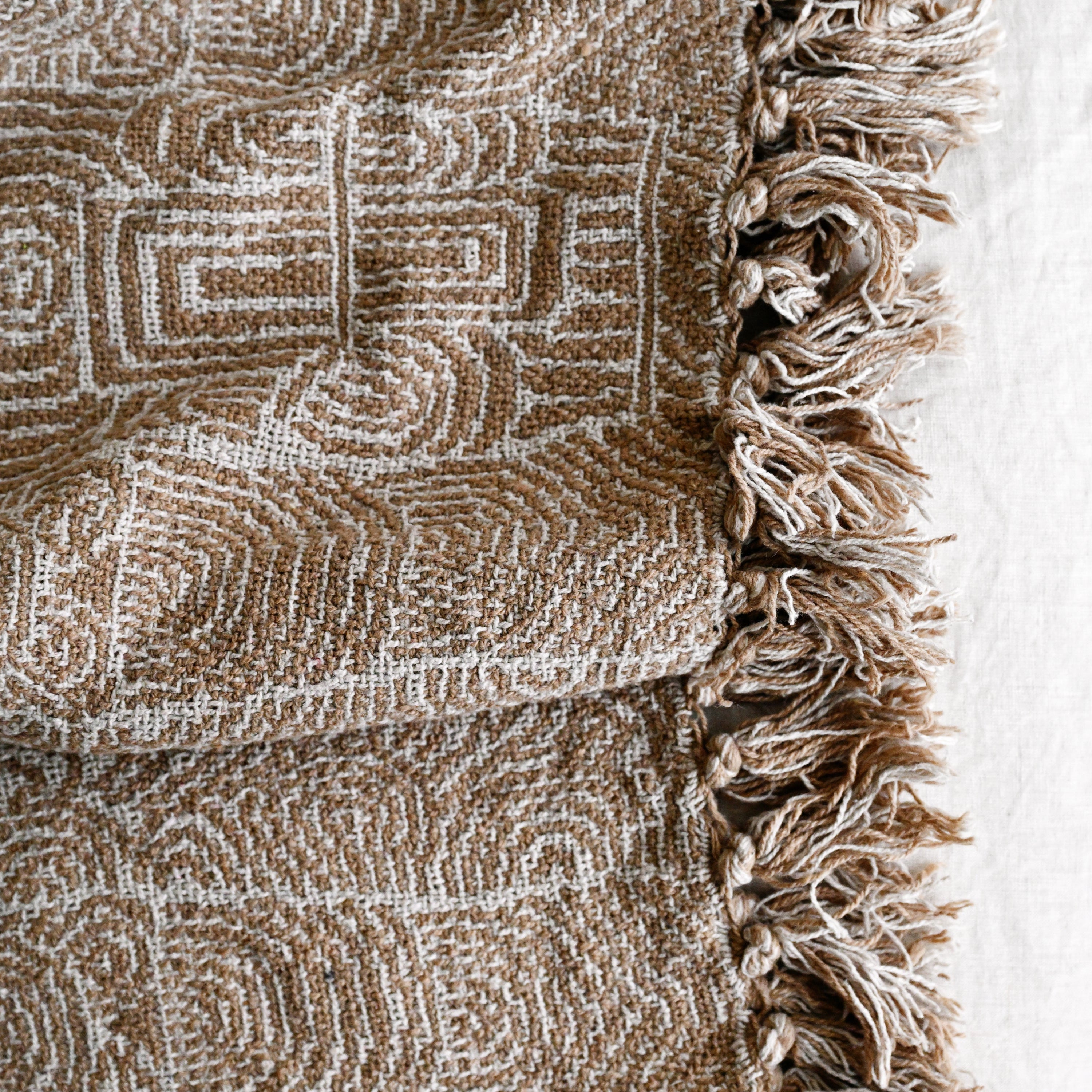 Bresso Throw - Brown 3