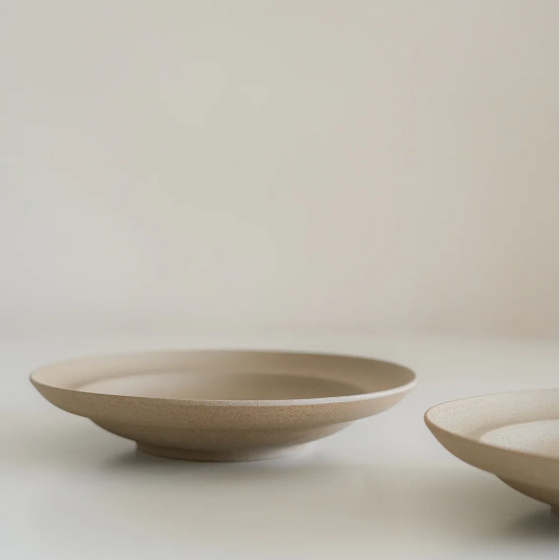 Brown Latte Rimmed Side Plate