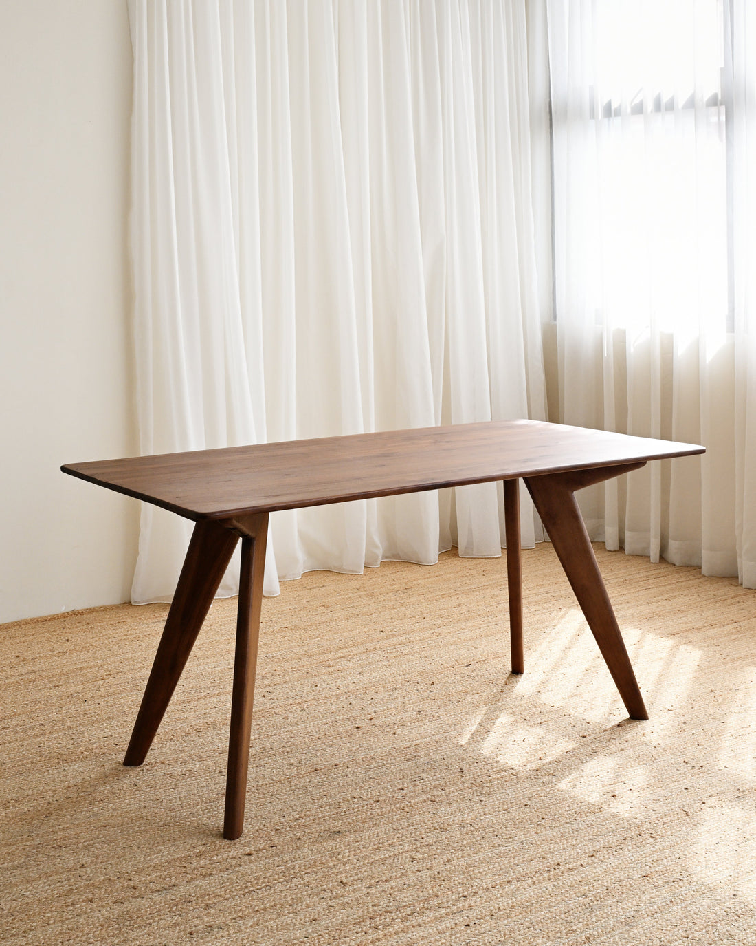 Solid Teak Dining Table