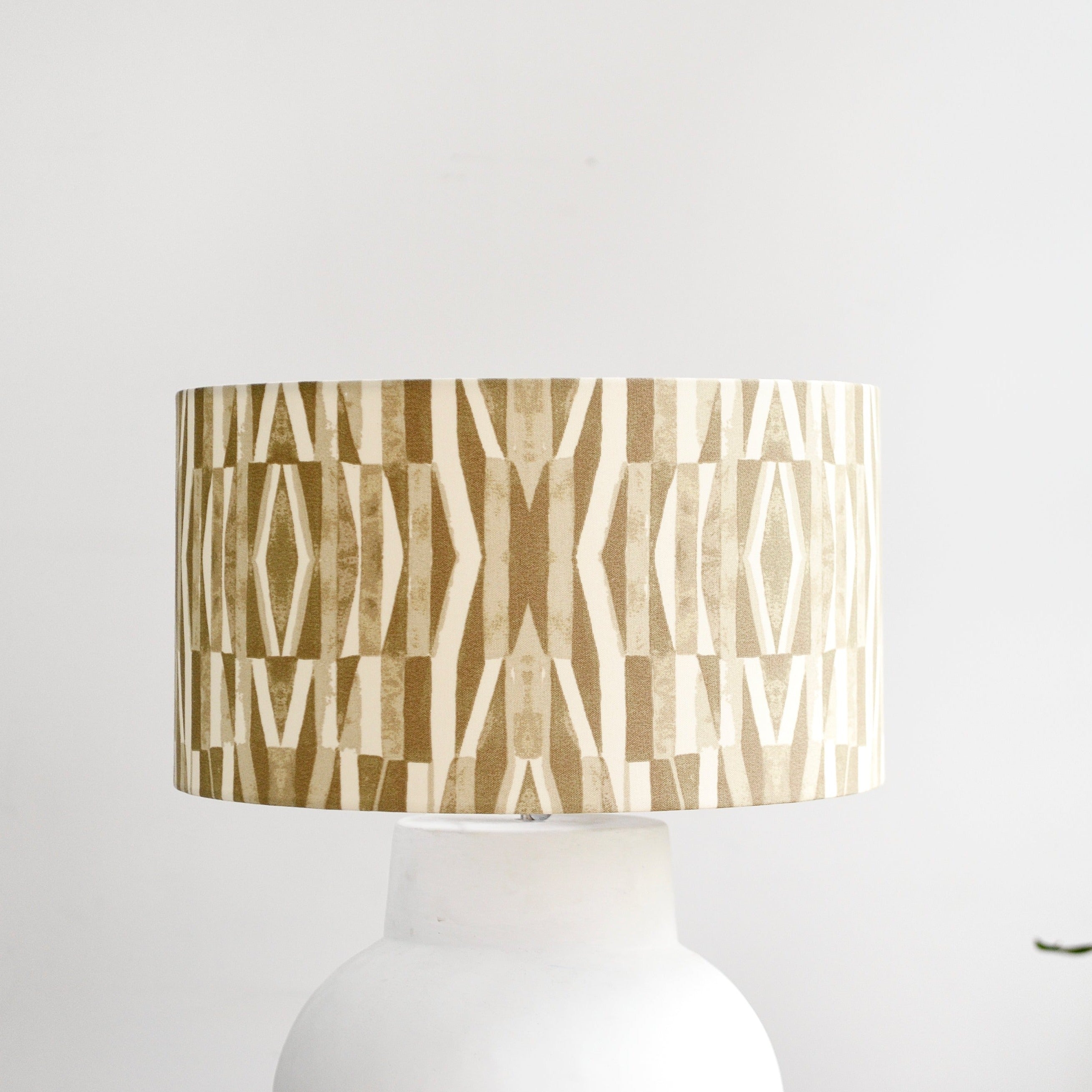 Tribal Taupe Lampshade