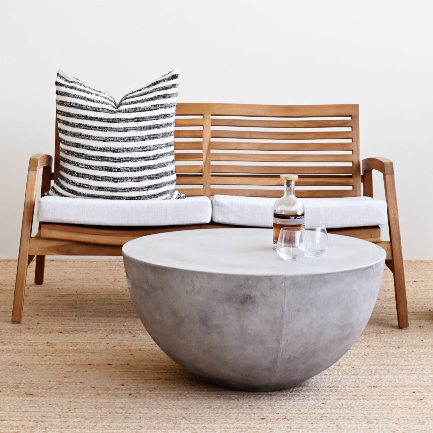 Hemisphere Concrete Coffee Table