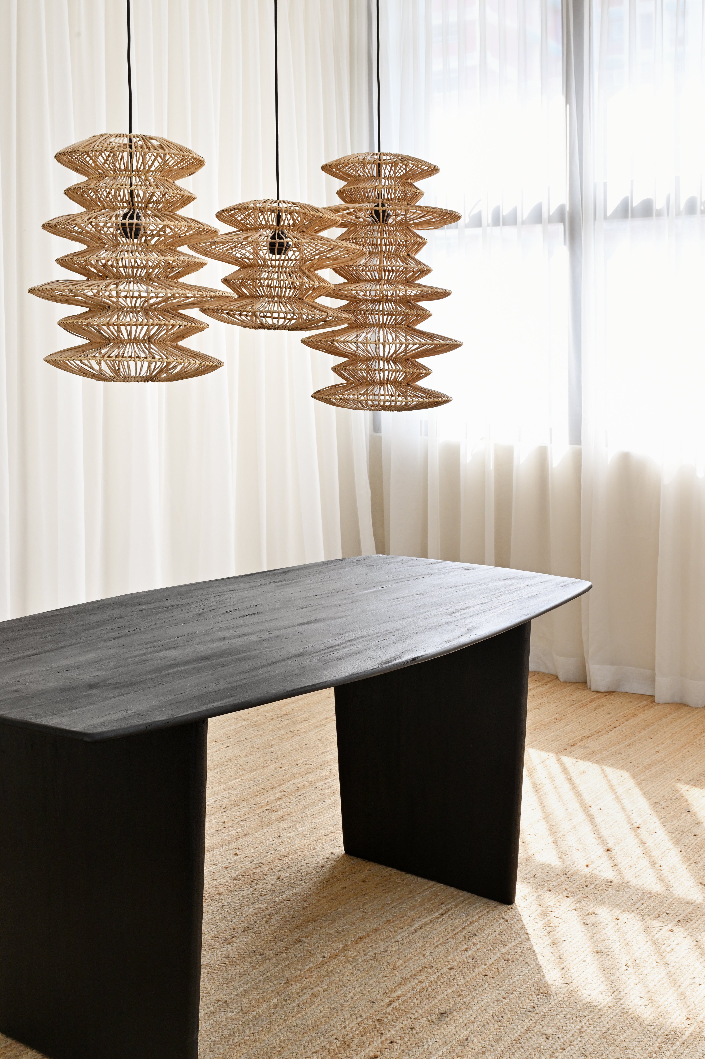 Molly Dining Table in Black