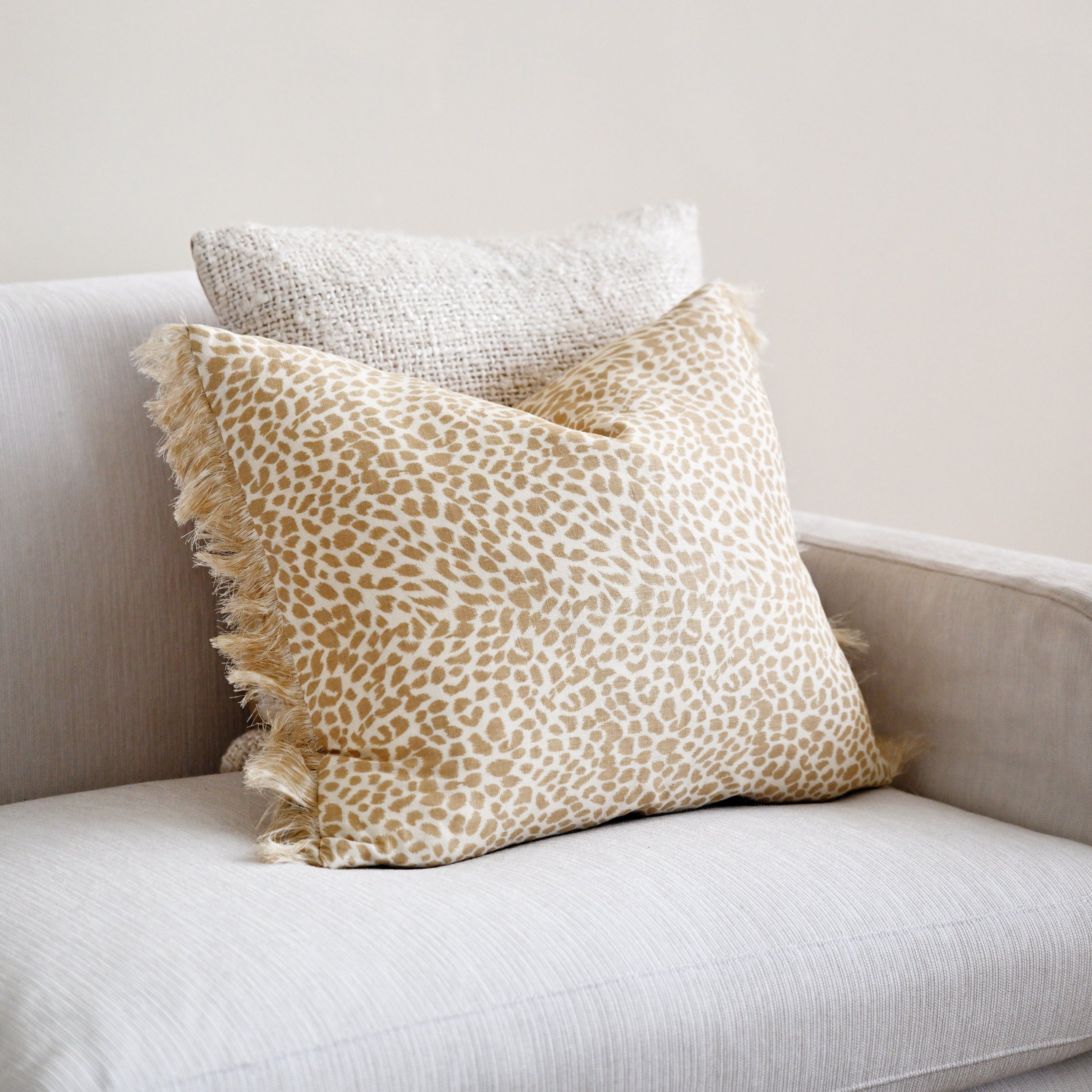 Awi Cheetah Lumbar Cushion - 50cm x 40cm