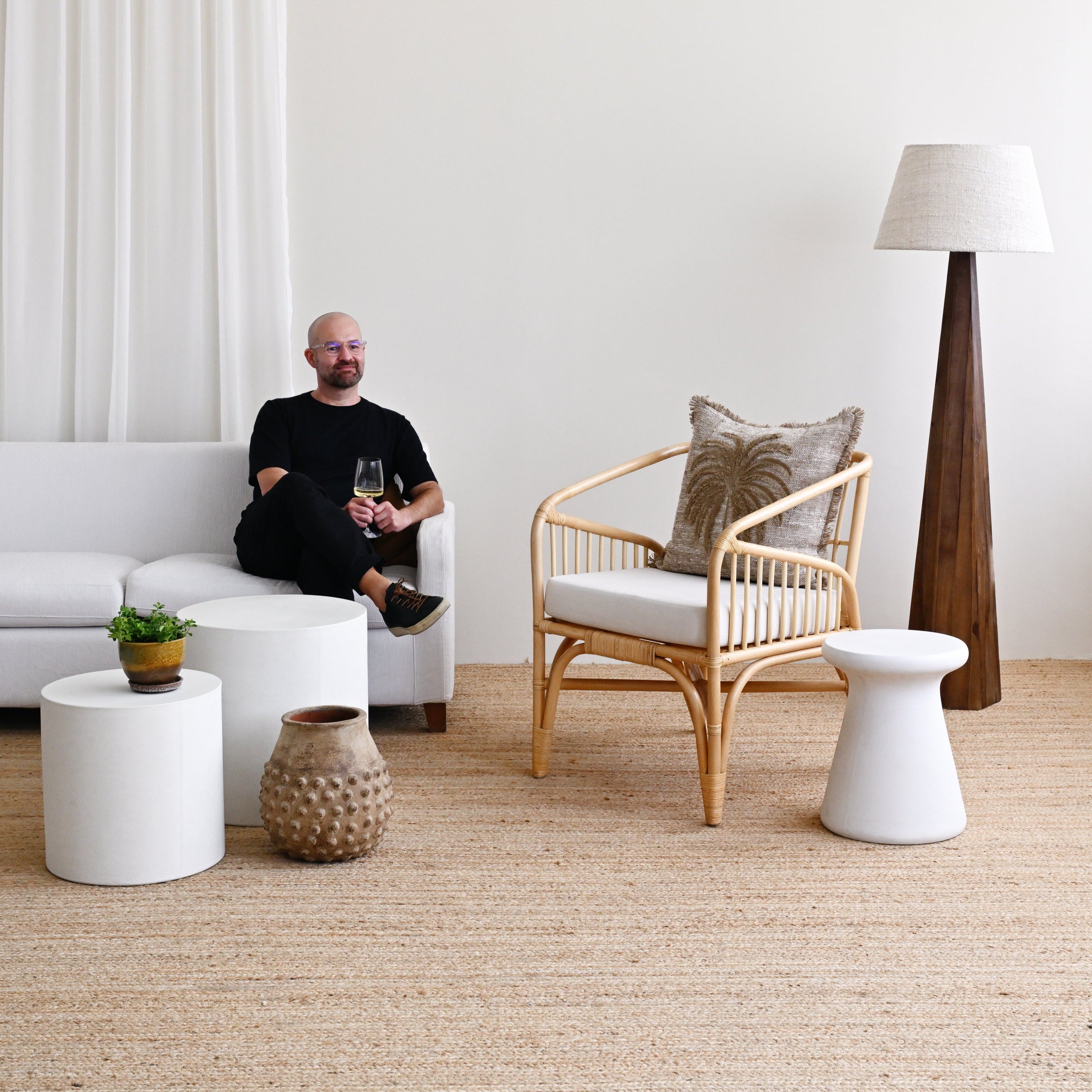 Insel Rattan Arm Chair - Natural