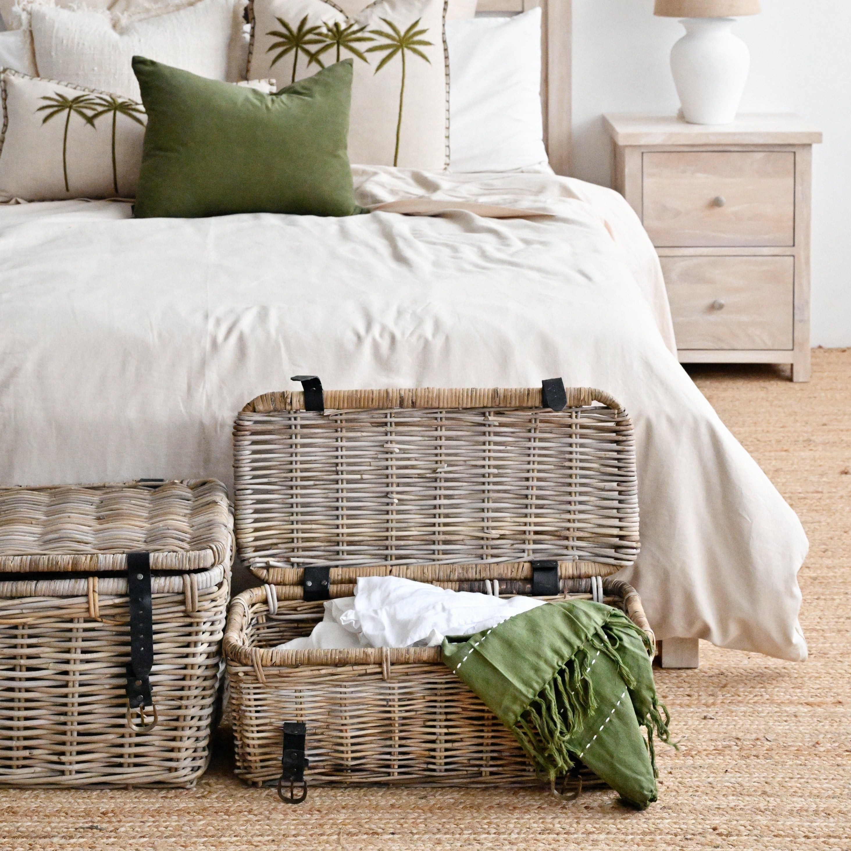 Olive Green Amirah Throw