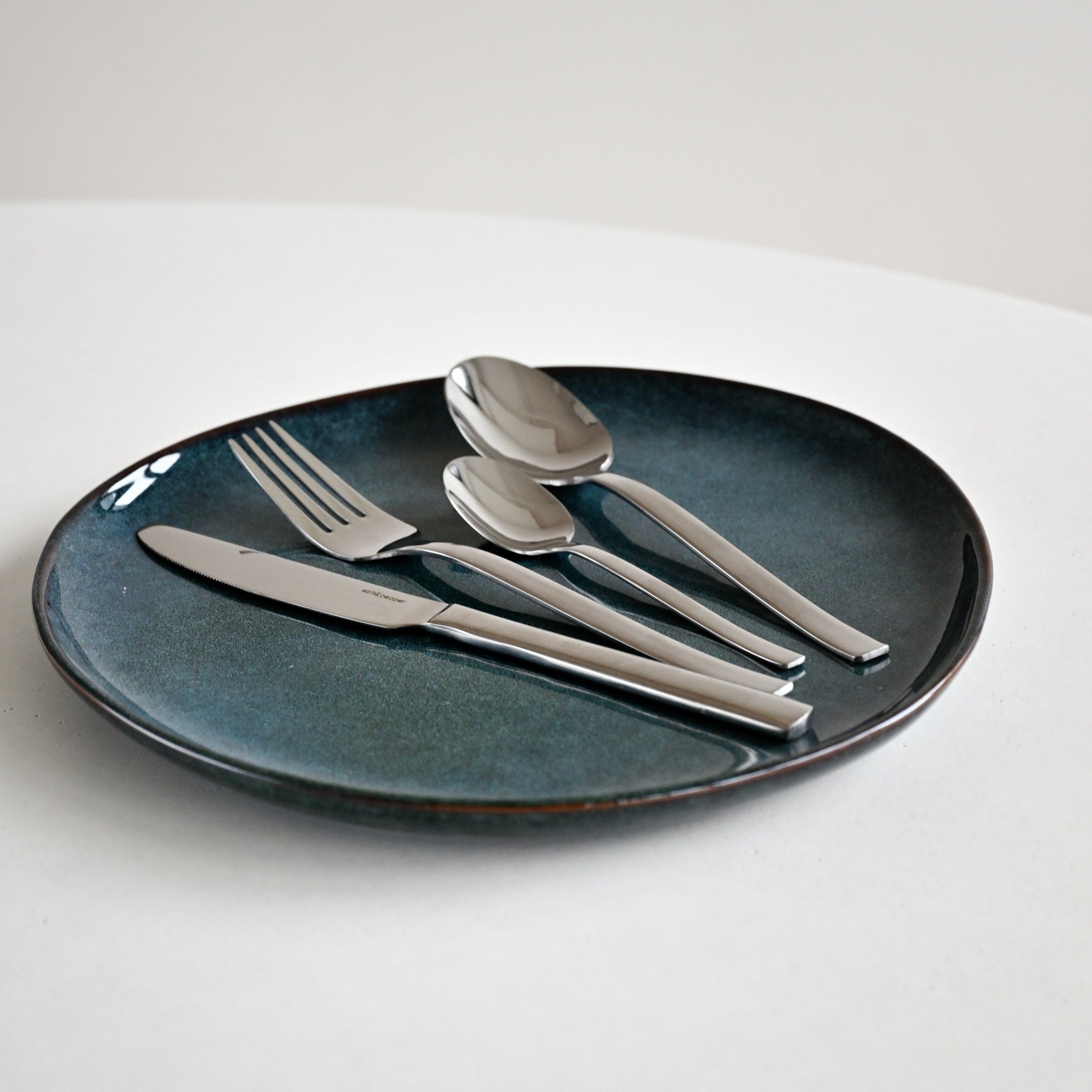 Series Dinner Set Teal (12 pcs)