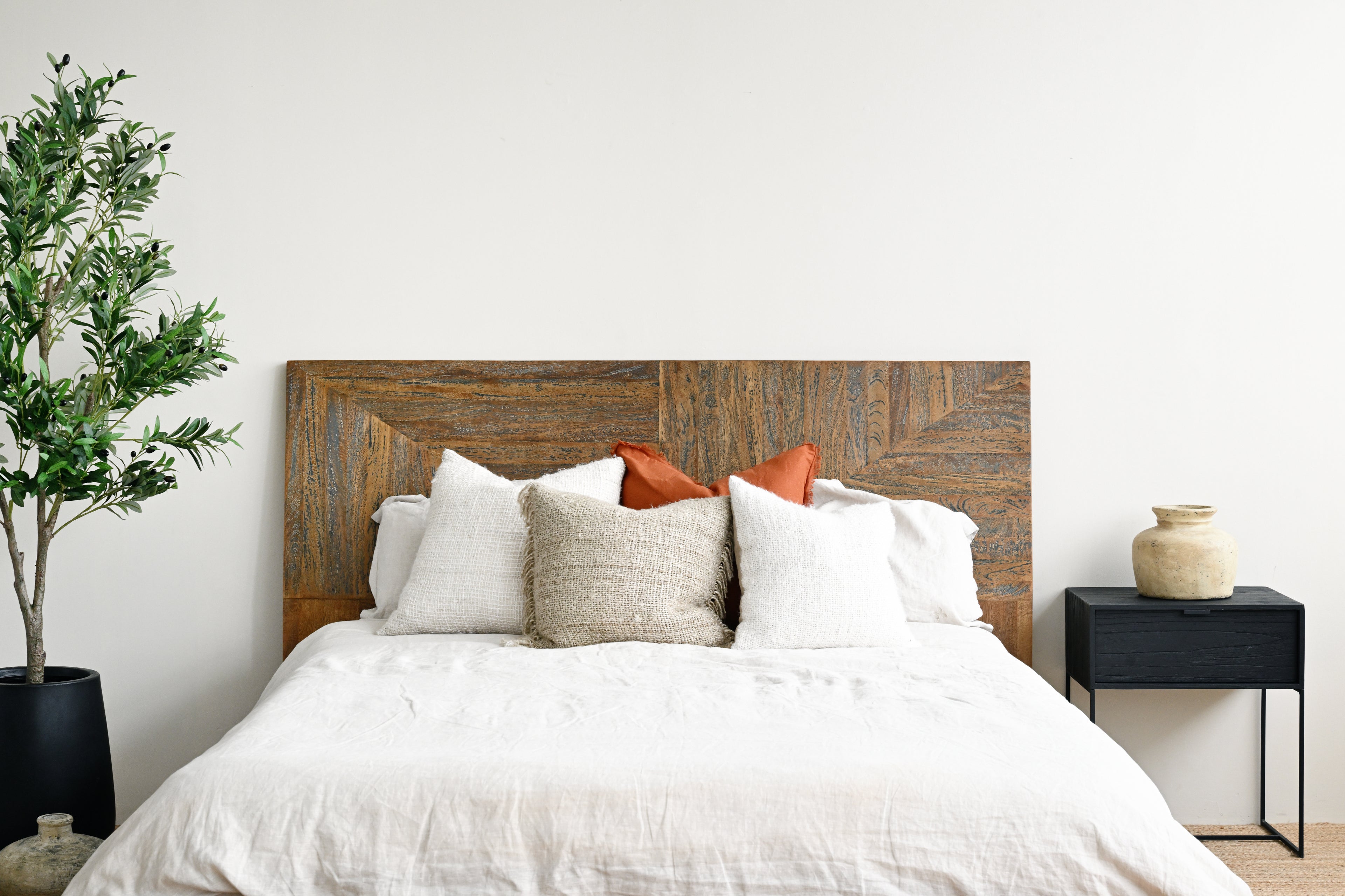 Madura Bed - Midnight Indigo