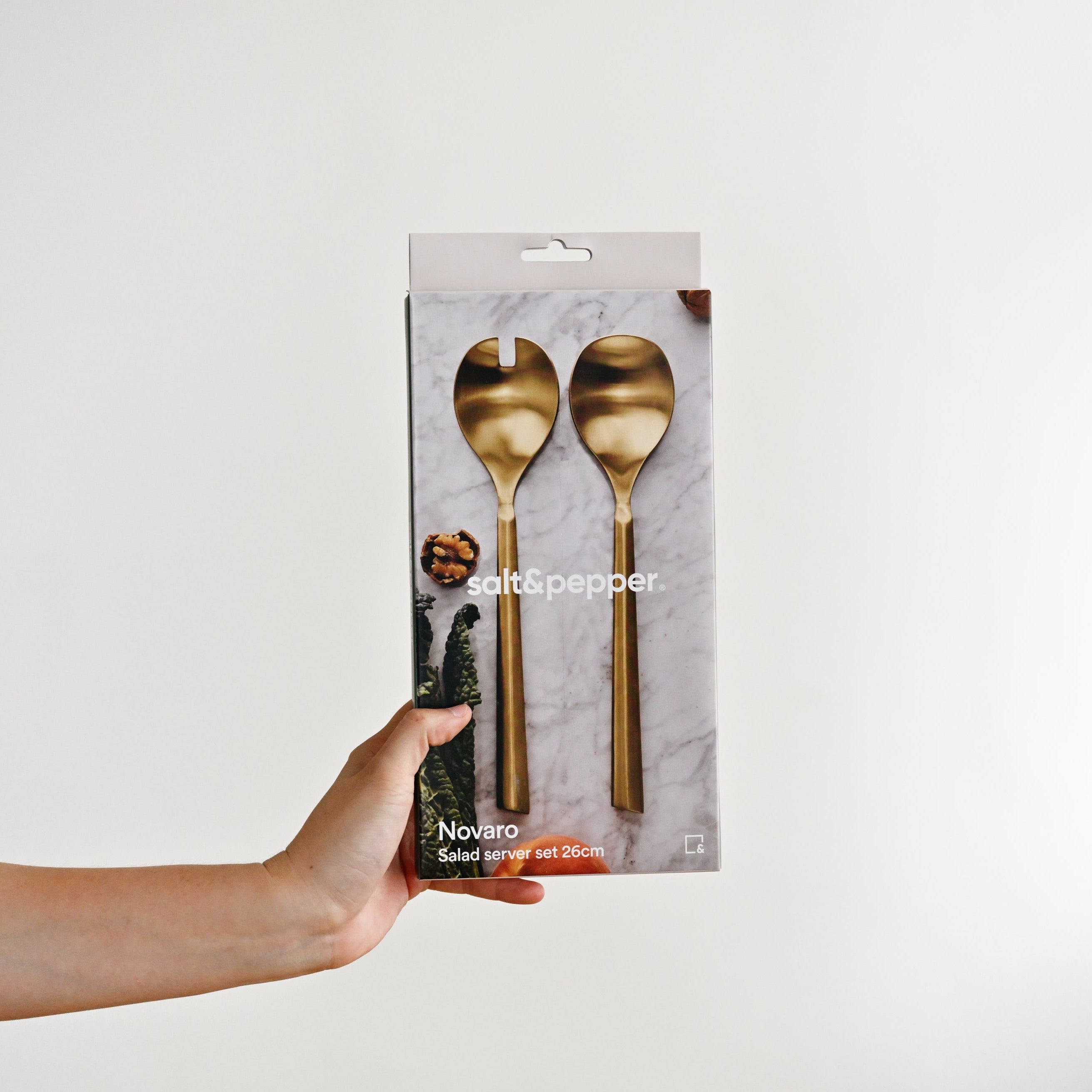 Novaro Salad Server Set Gold (Set of 2) - Dia 26cm