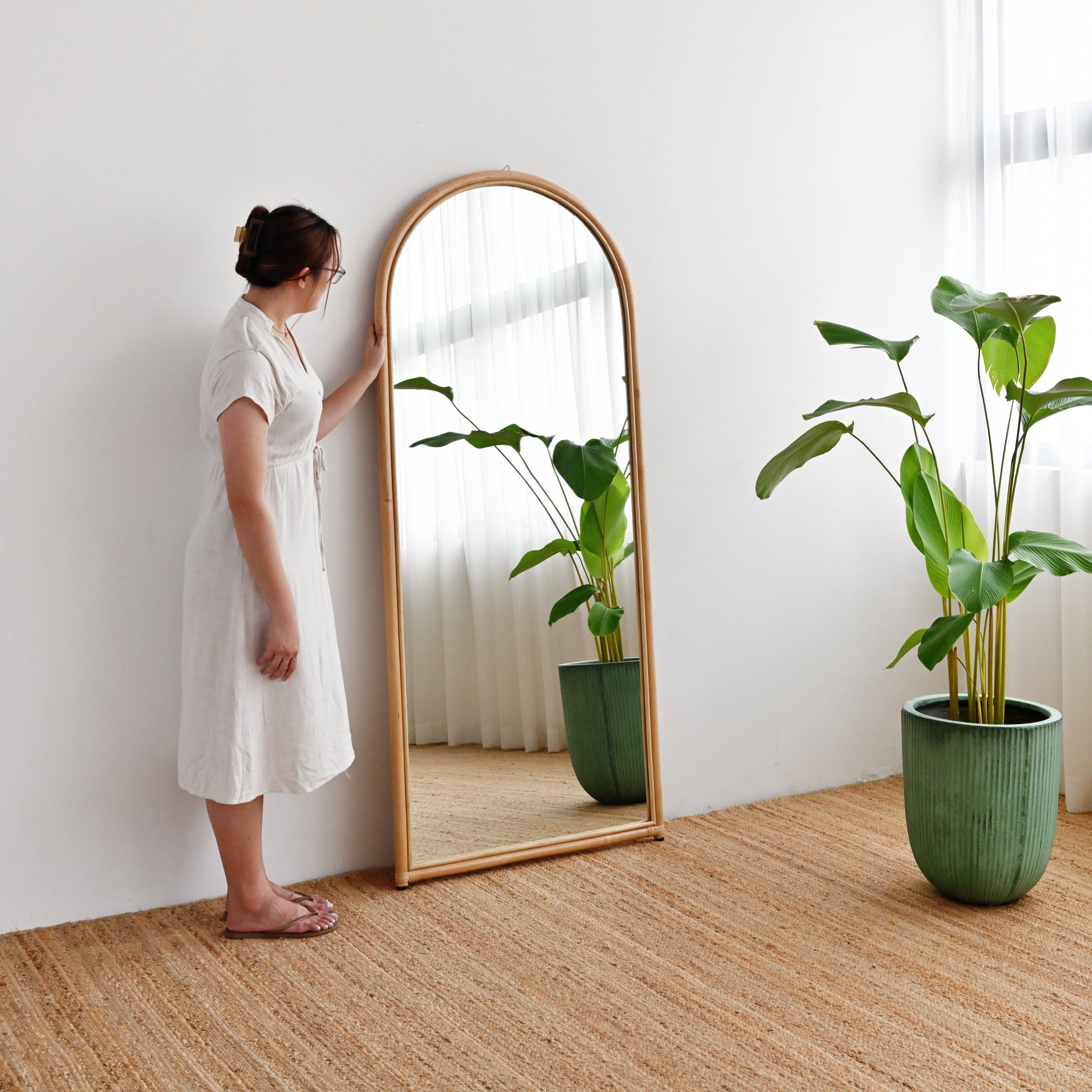 Large Arched Mirror