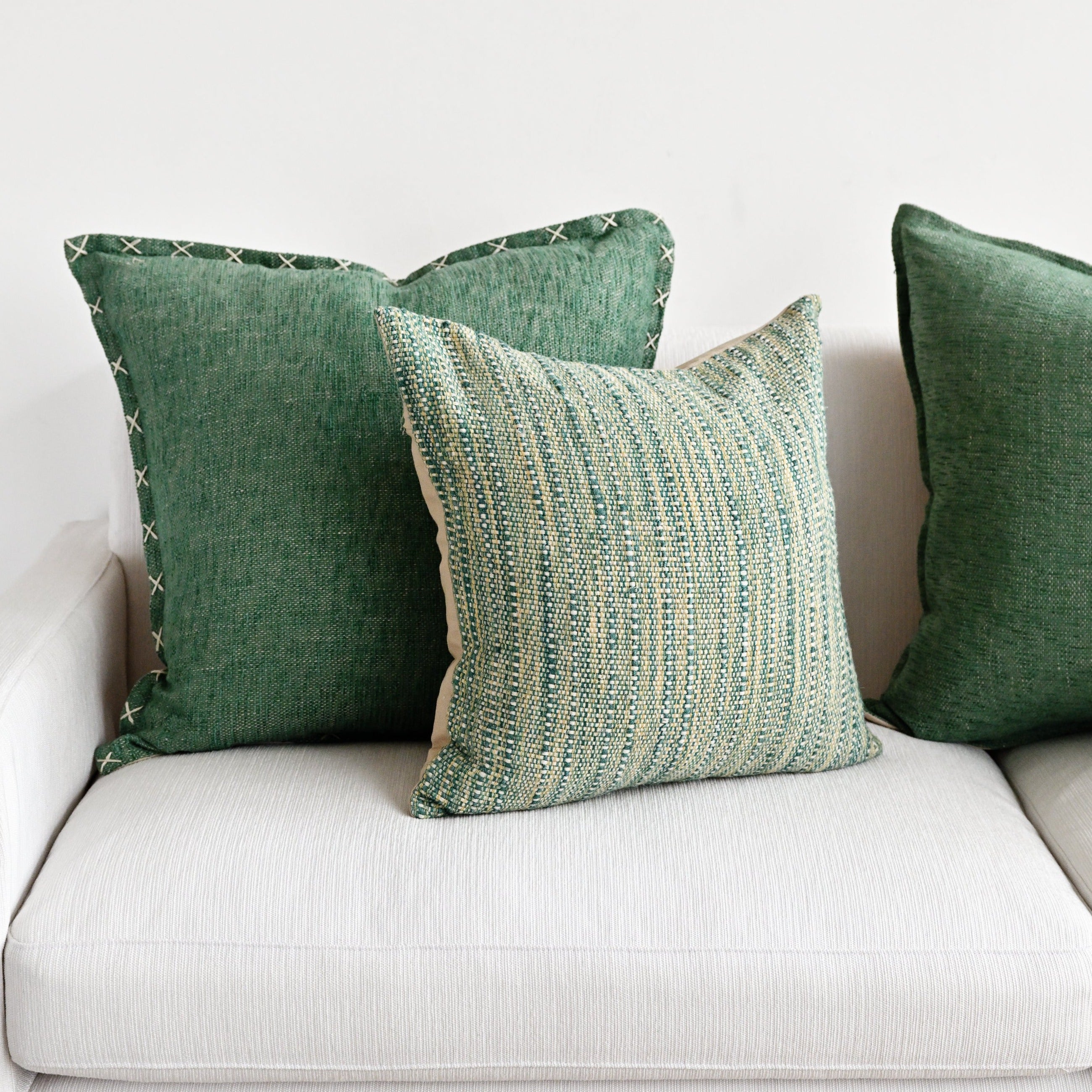 Mirai Green Cushion Cover - 45cm x 45cm