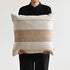 Rectangle Striped Indoor Outdoor Handwoven Cushion