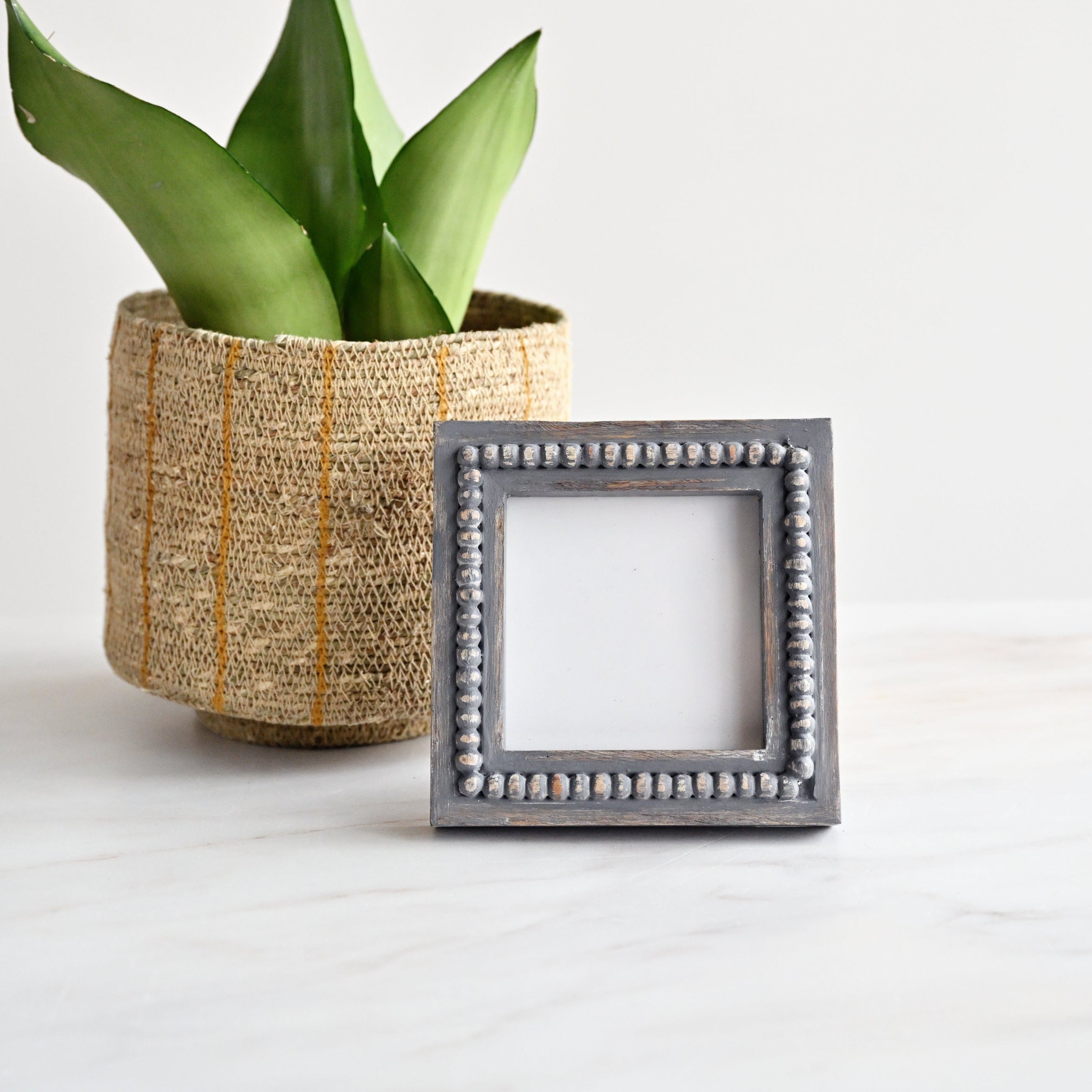 Varanasi Grey Washed Photo Frame