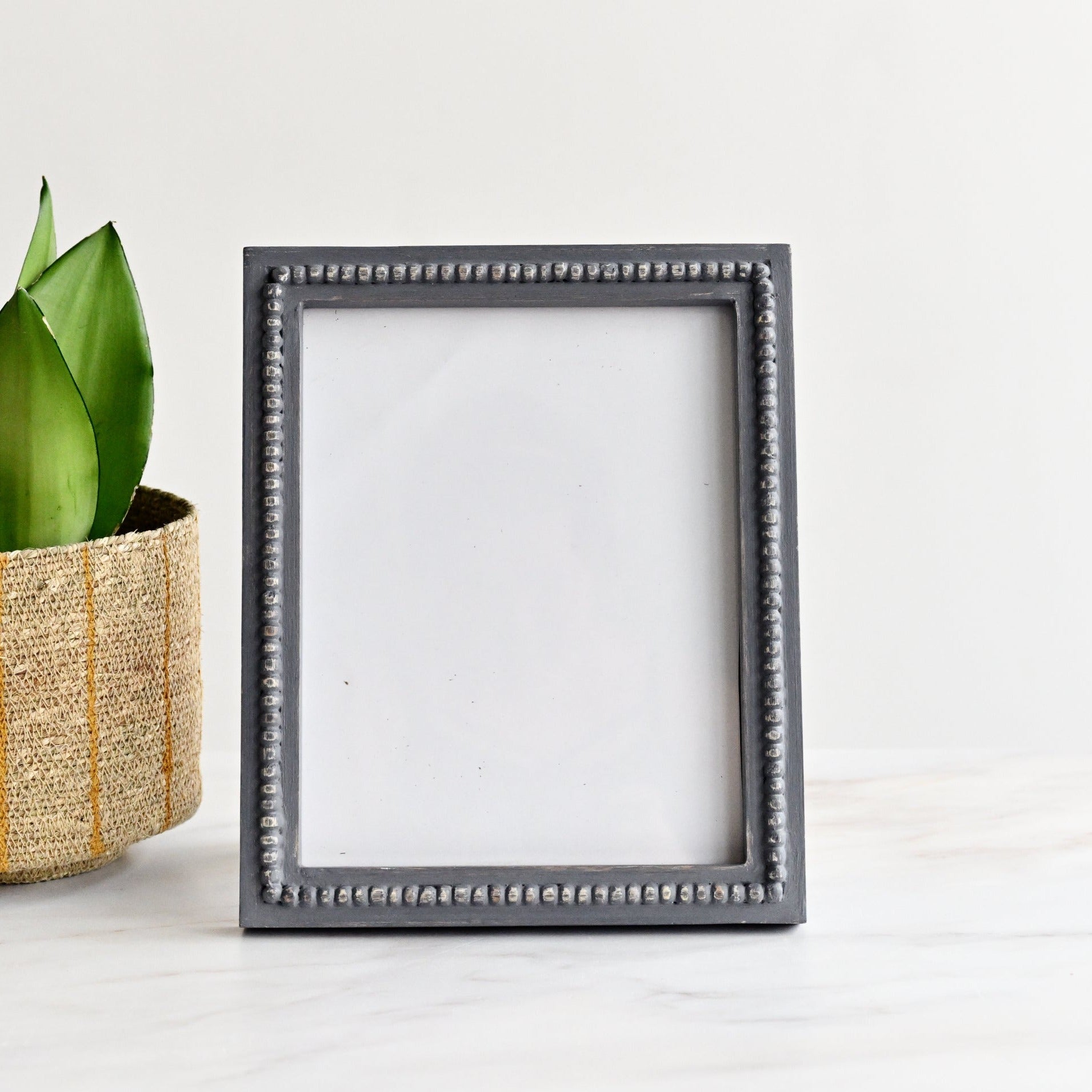 Varanasi Grey Washed Photo Frame