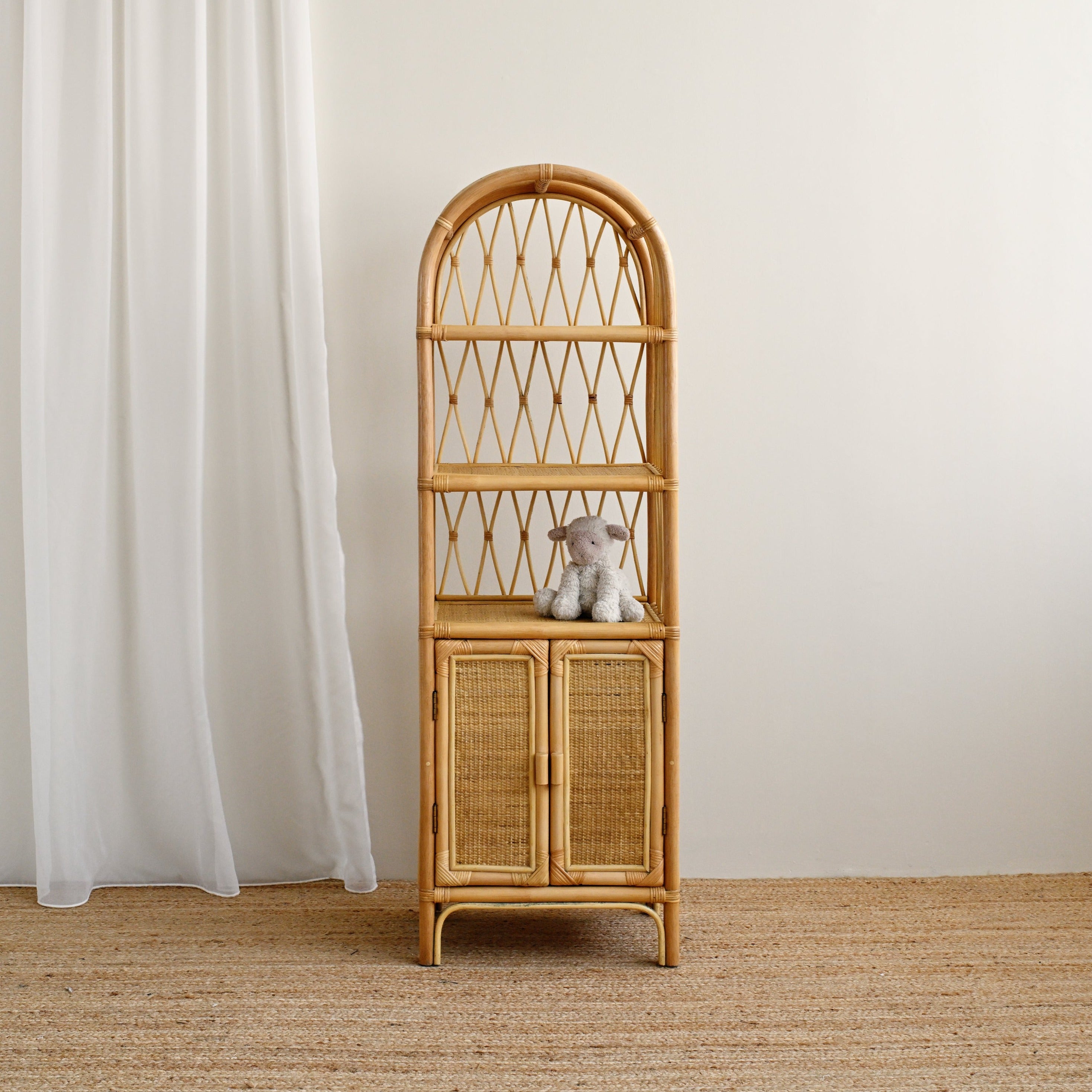 Insel Rattan Bookshelf