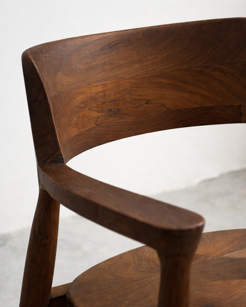 Hiro Dining Chair - Dark Teak