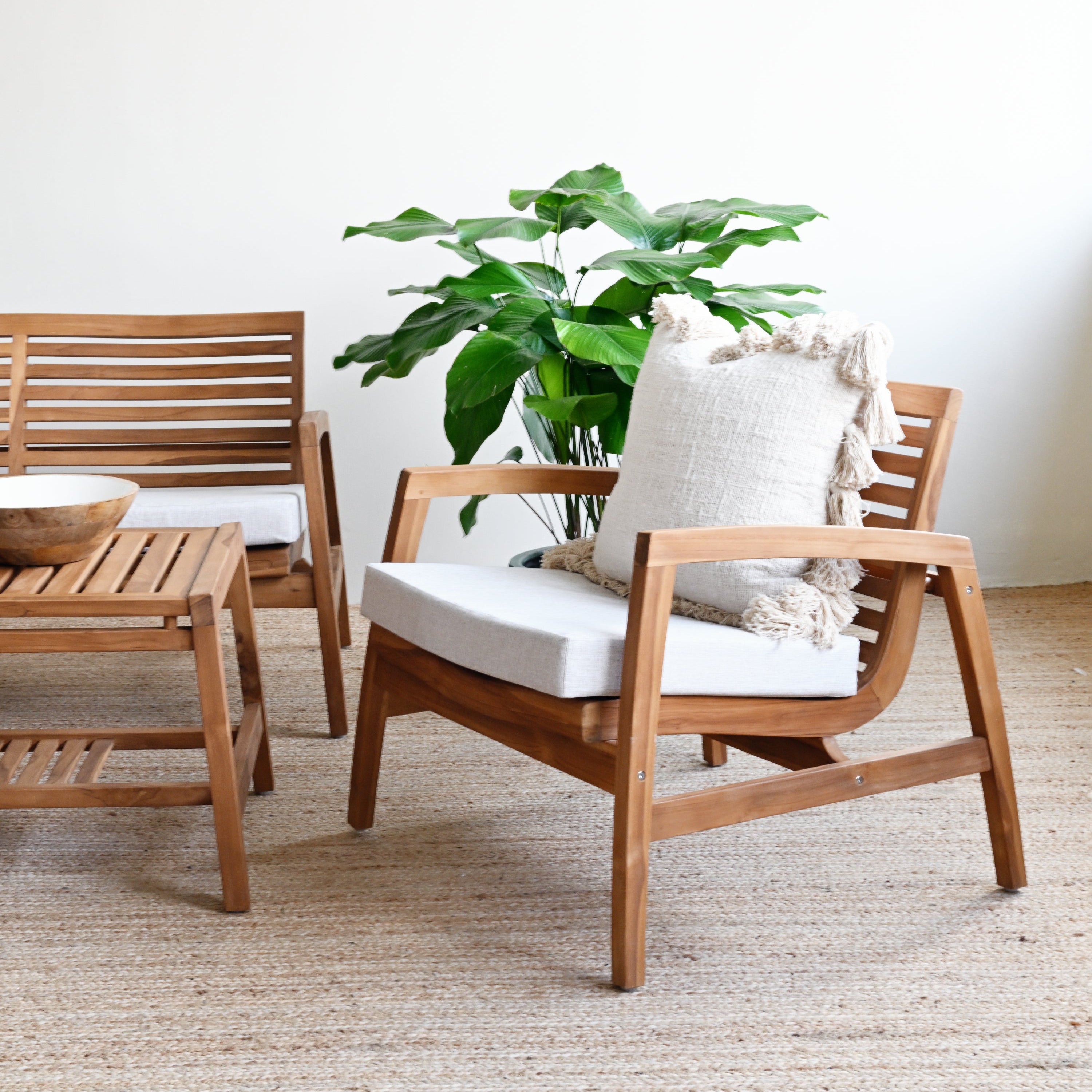 Dover Outdoor Arm Chair with Cushion 10