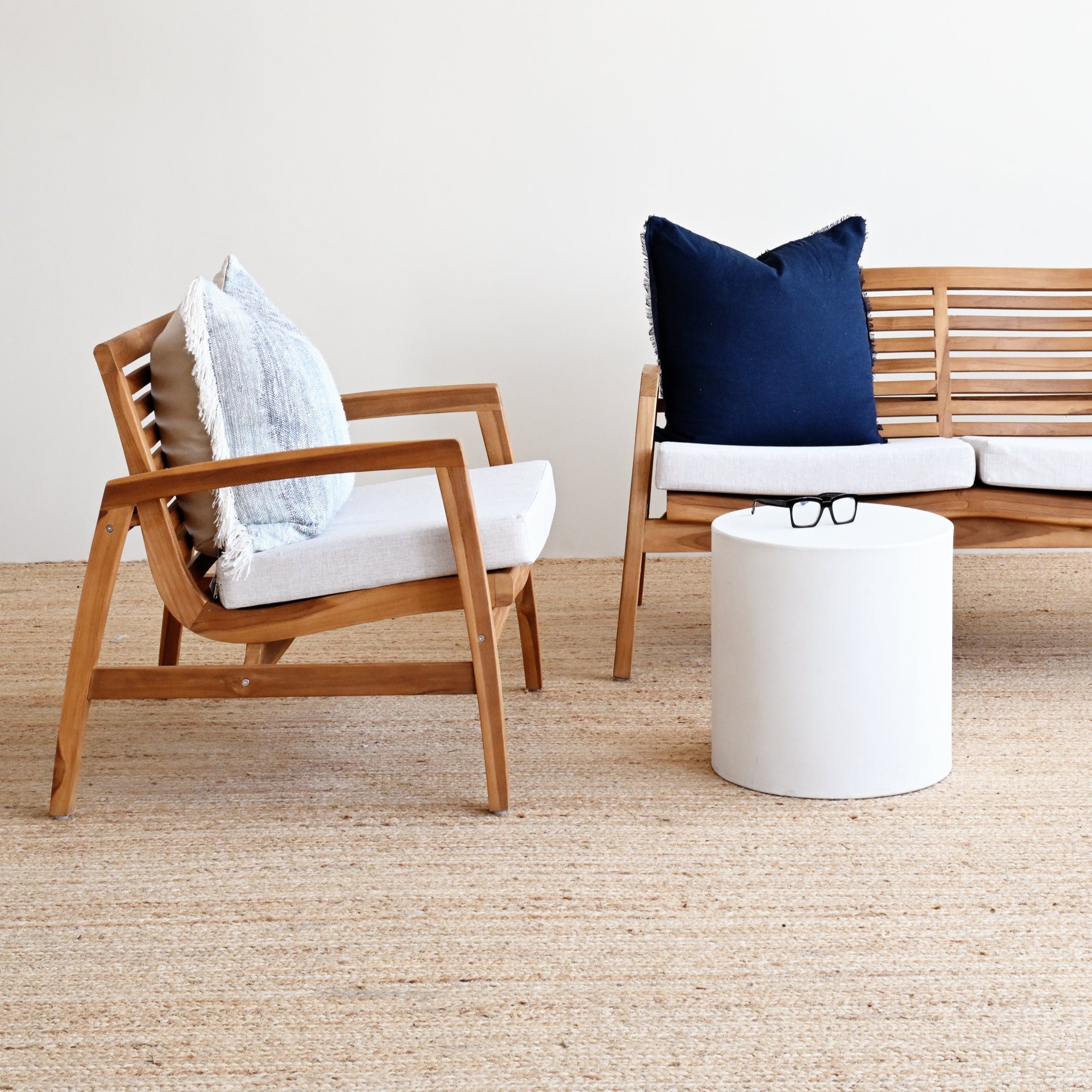 Dover Outdoor Arm Chair with Cushion 5