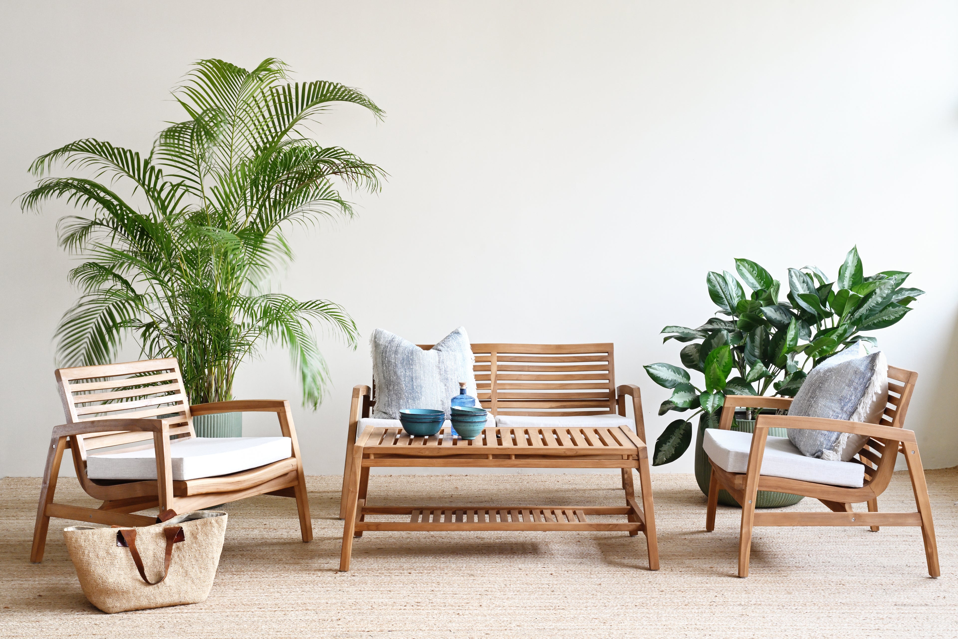 Dover Outdoor Teak Coffee Table 1