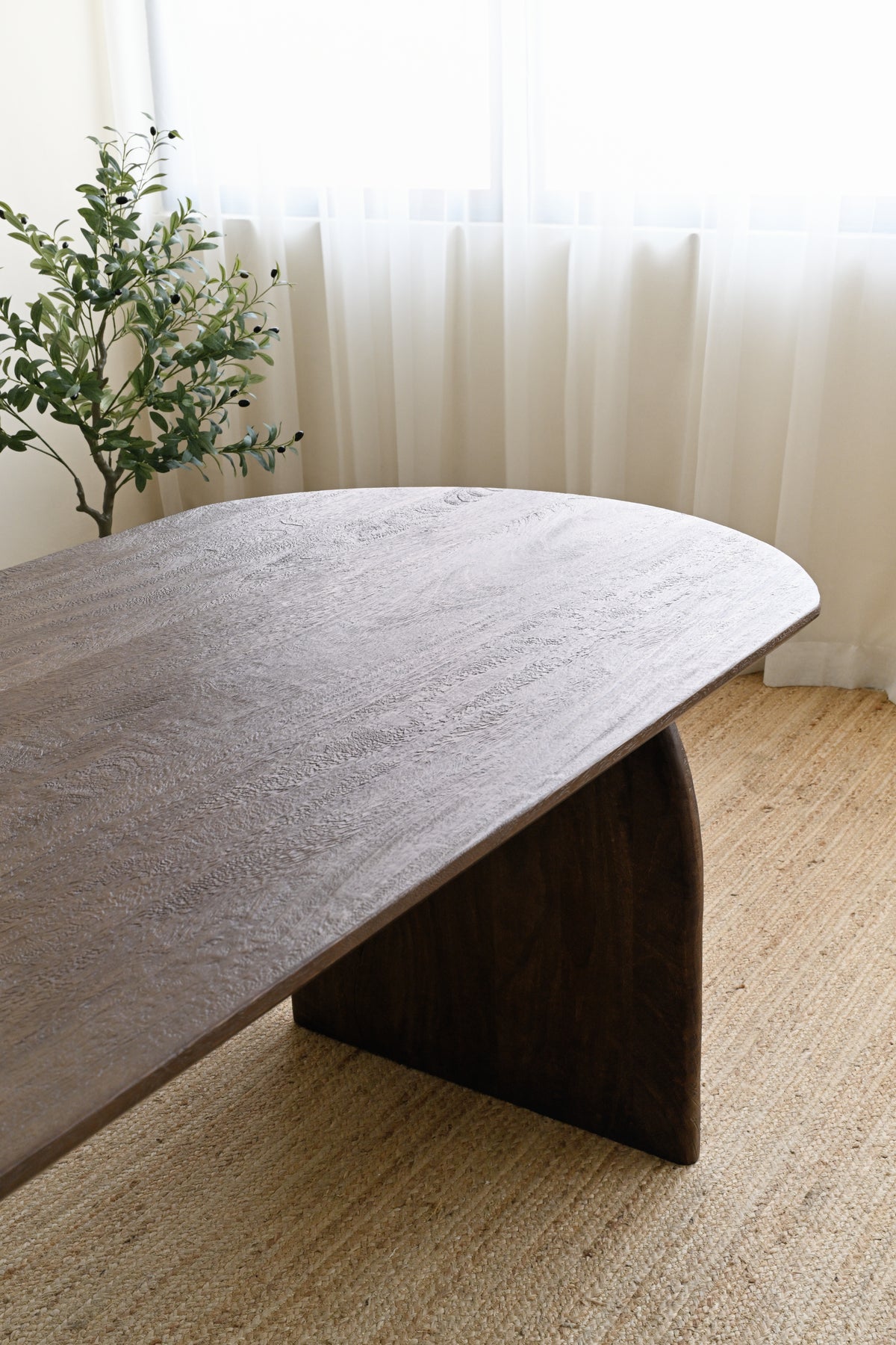 Dune Dining Table - Walnut