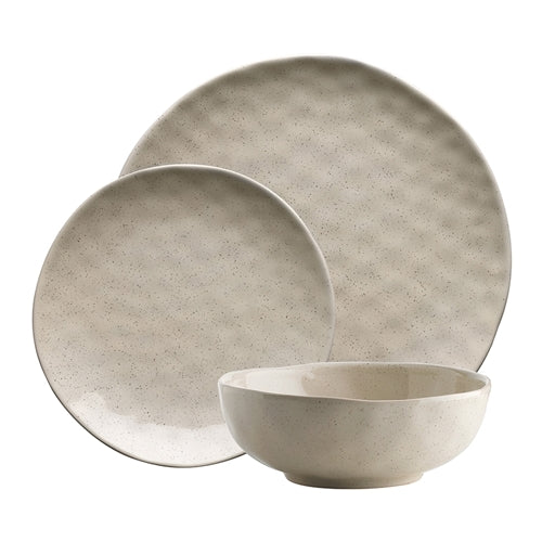 Speckle Oatmeal Dinner Set (12pcs)