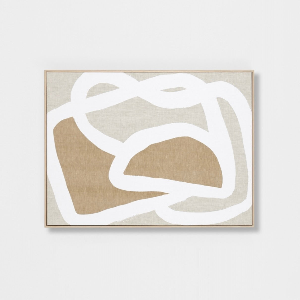 Entangled White 1 Print
