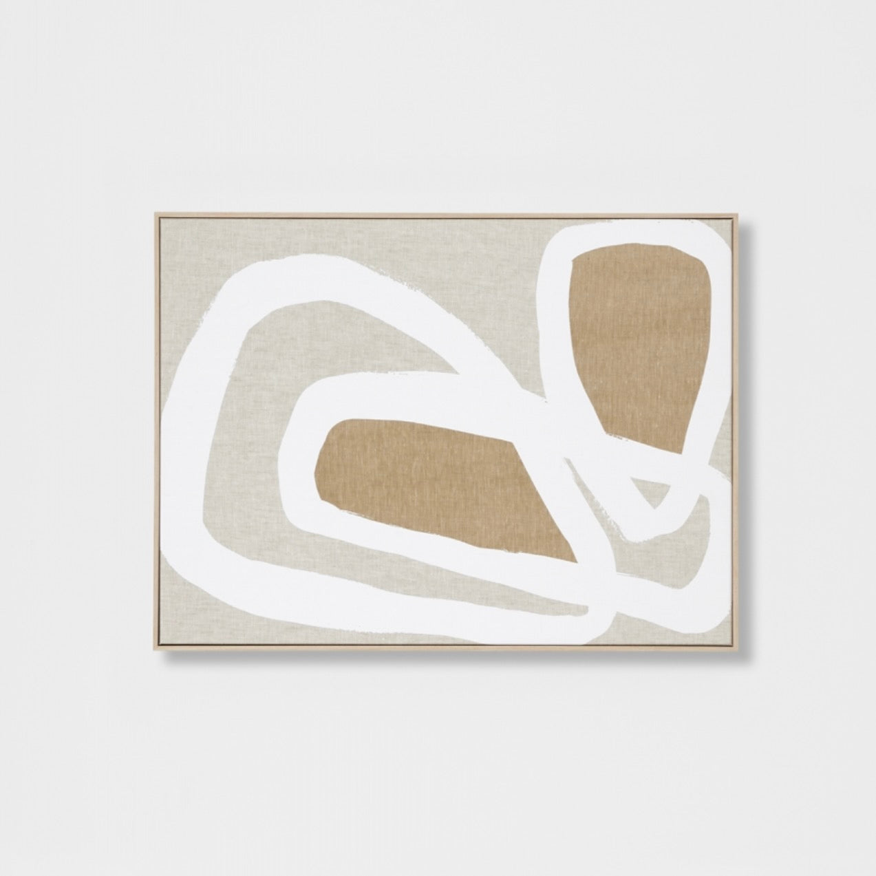 Entangled White 2 Print