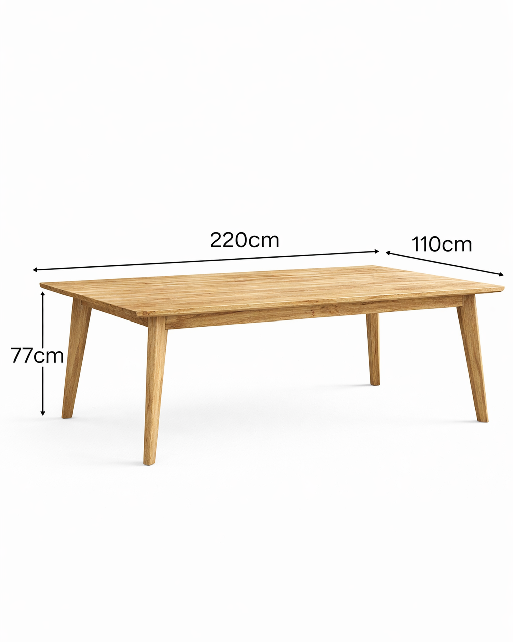 Gili Dining Table - Natural
