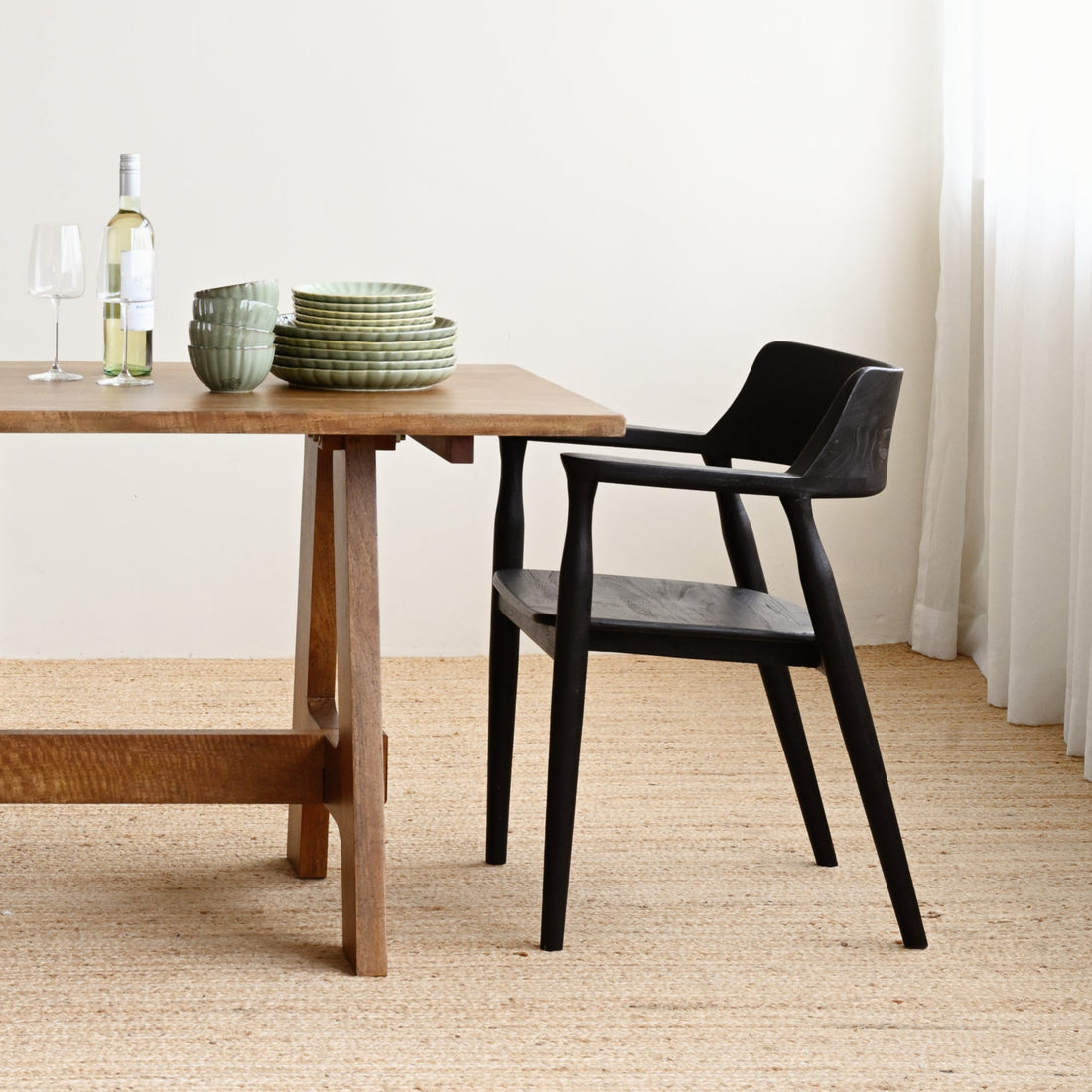 Hiro Dining Chair - Black 12
