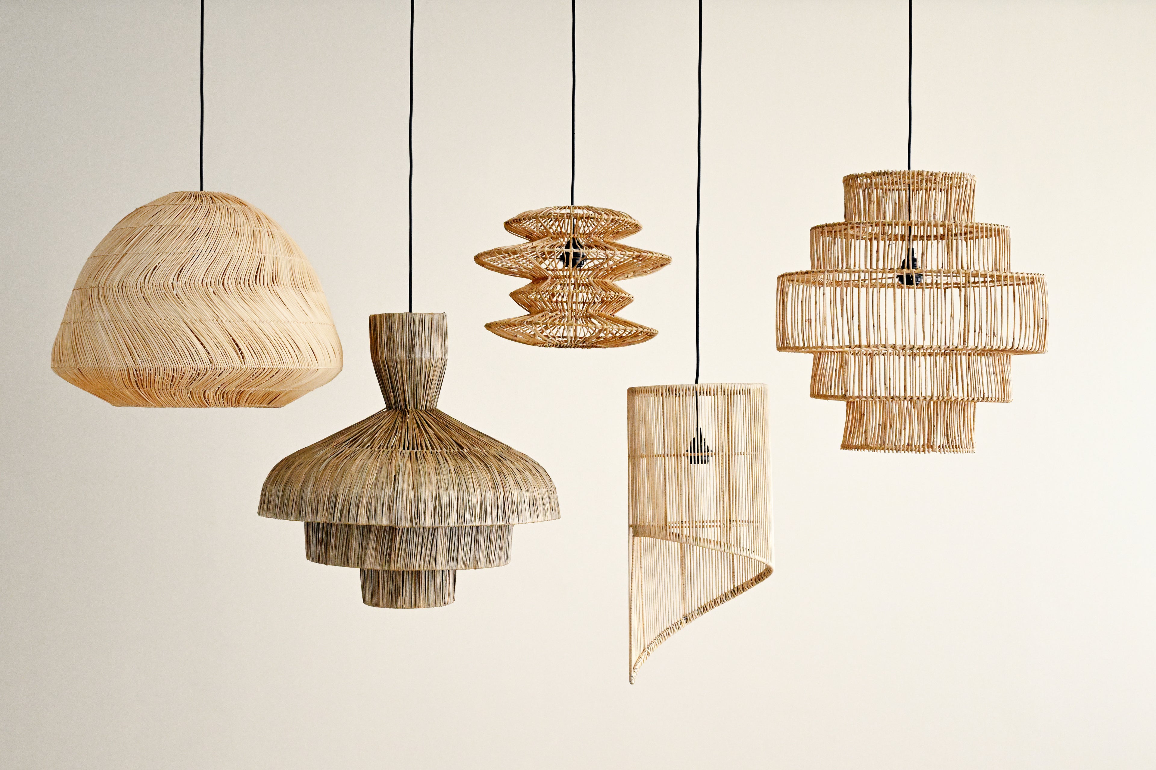 Hive Rattan Pendant Lamp 10