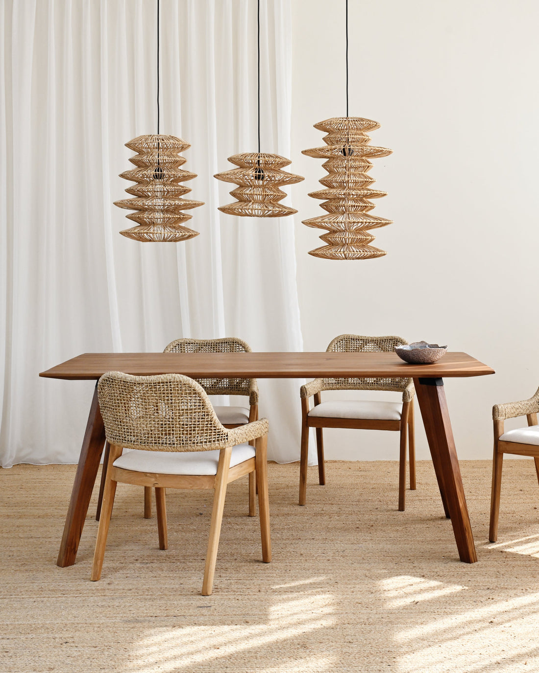 Hive Rattan Pendant Lamp