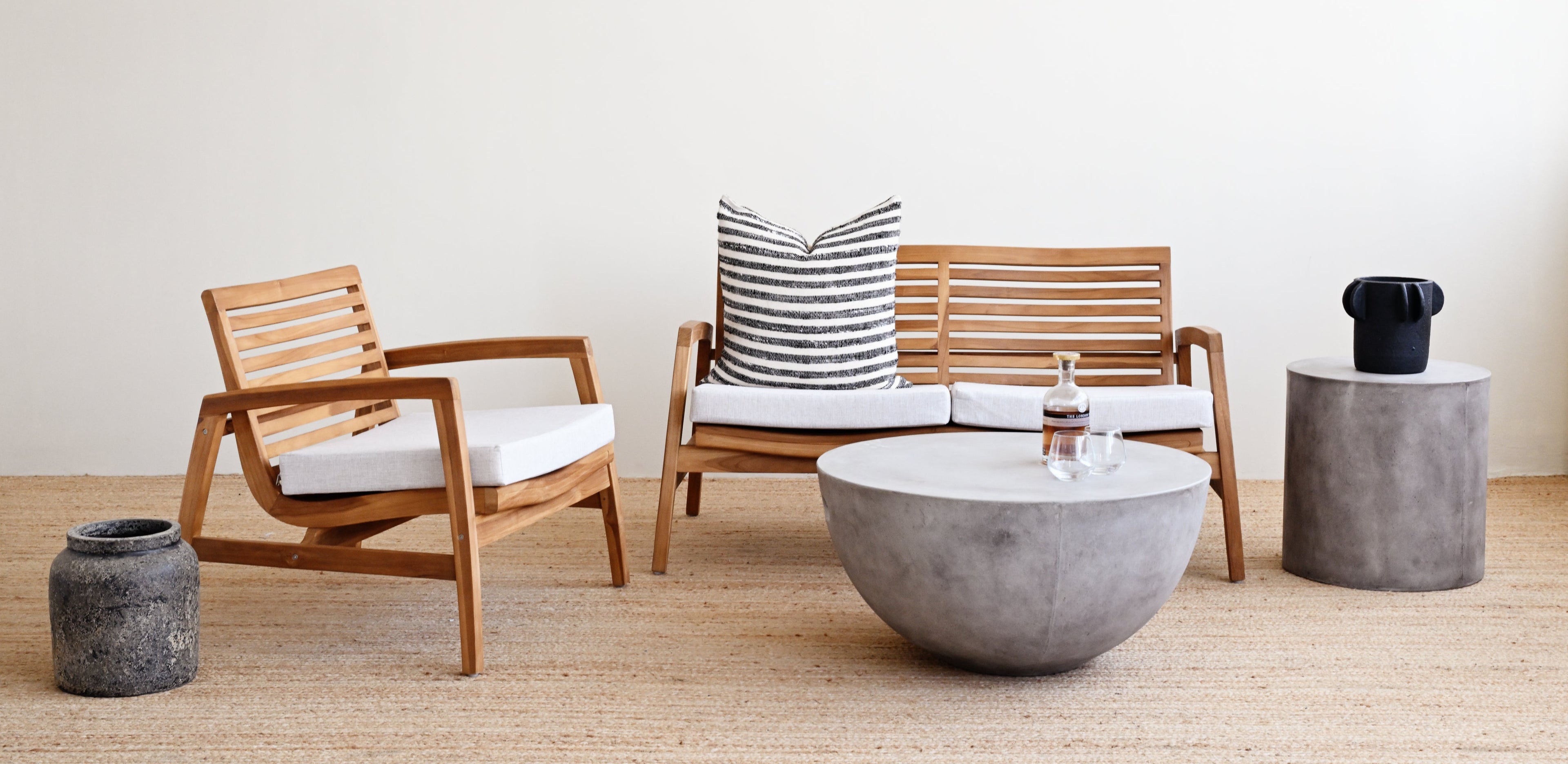 Ito Concrete Side Table - Grey 11