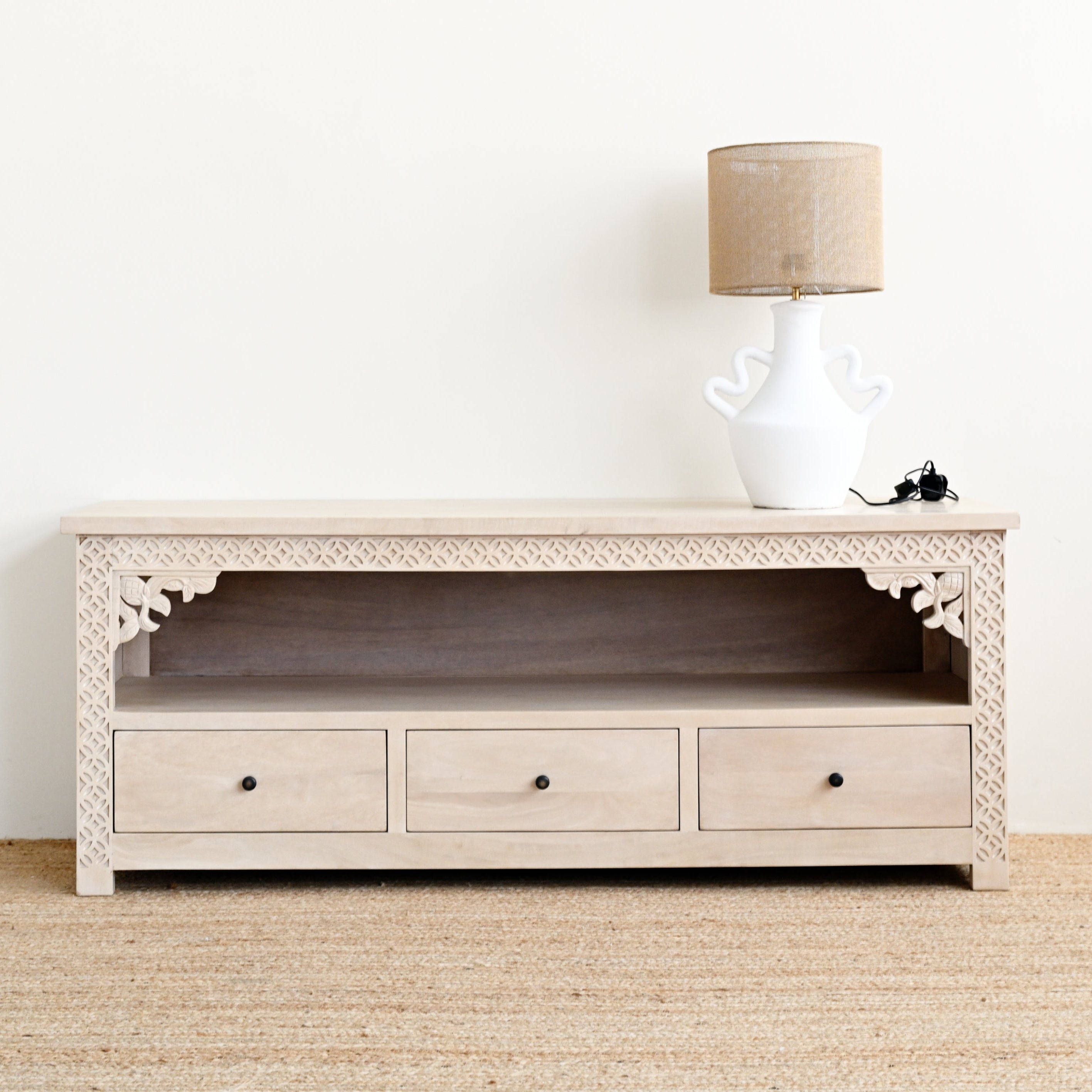Ketok TV Cabinet - Light Natural 2