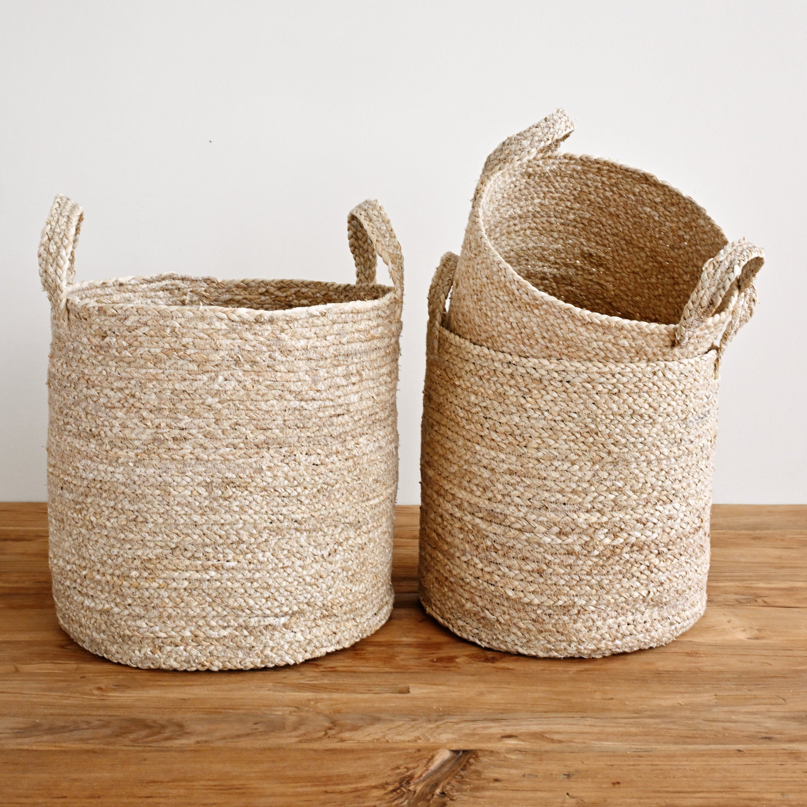 Lagoon Natural Storage Basket – Island Living