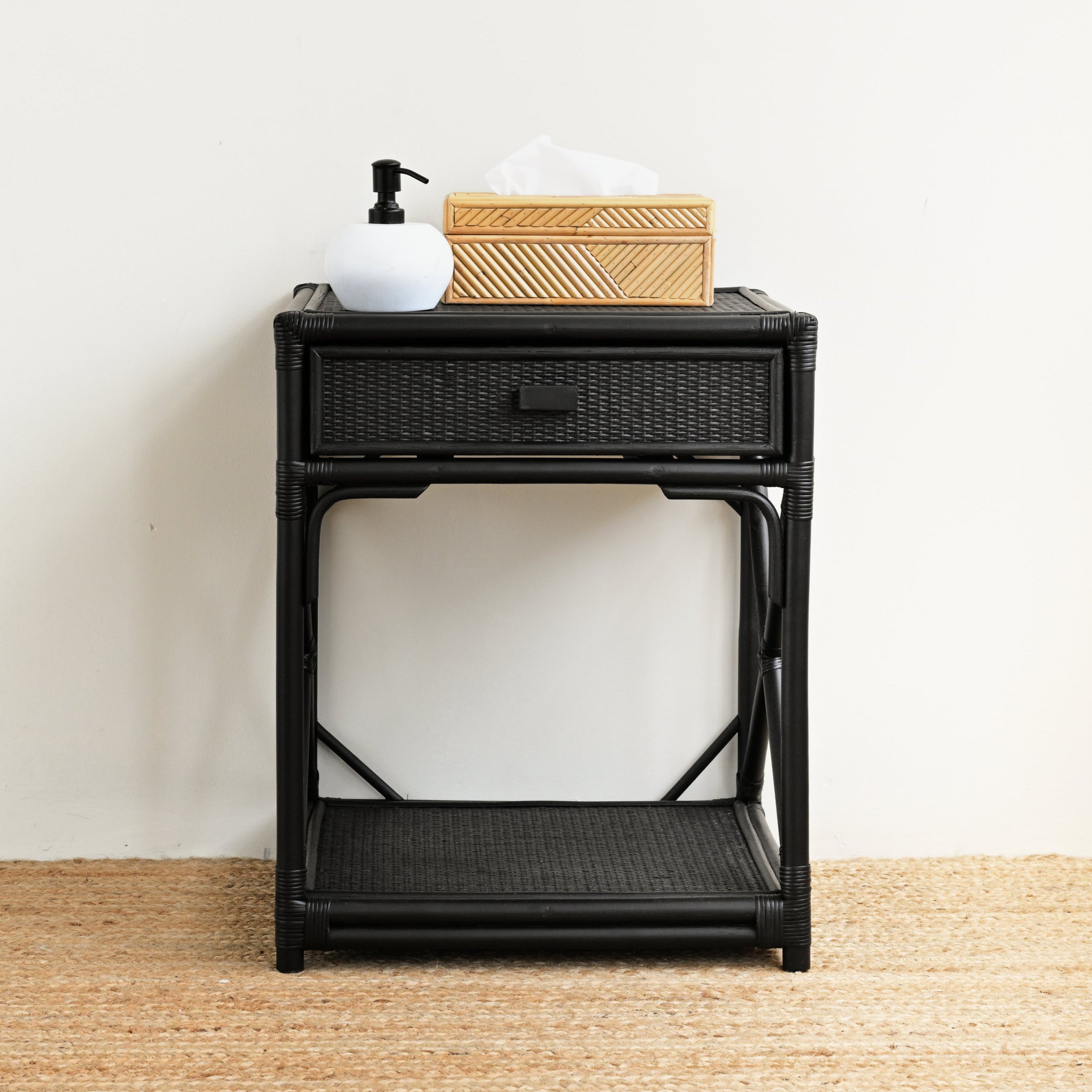 Laguna Rattan Bedside Table 16