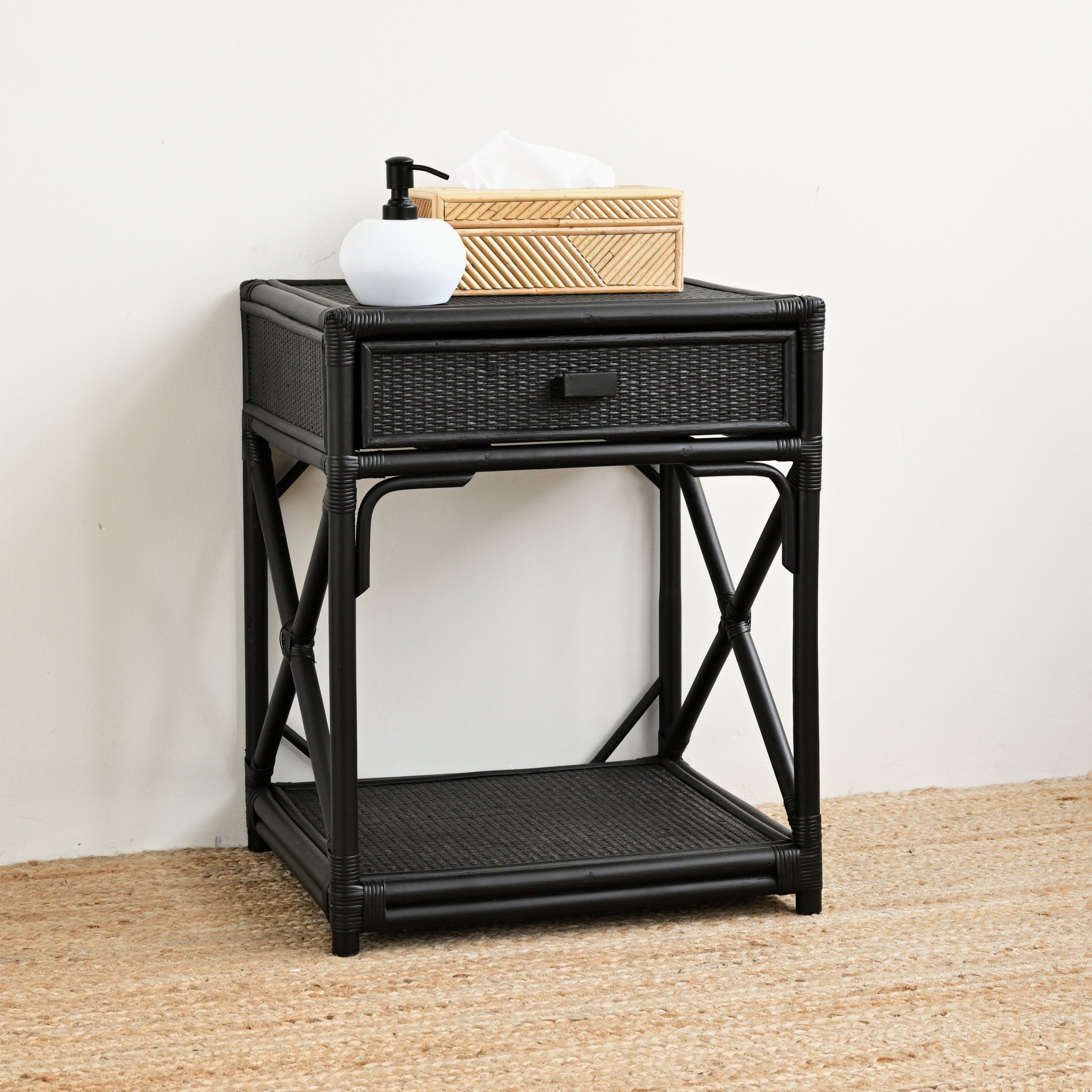 Laguna Rattan Bedside Table 21