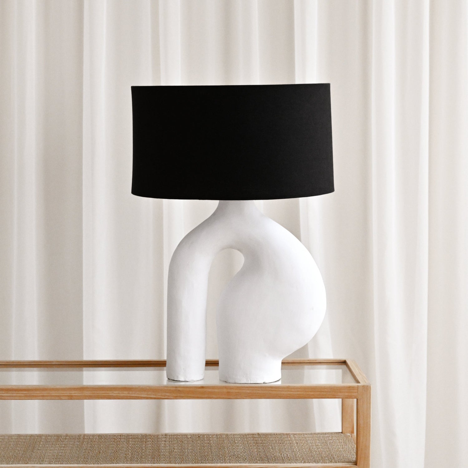 Langsa Table Lamp - White